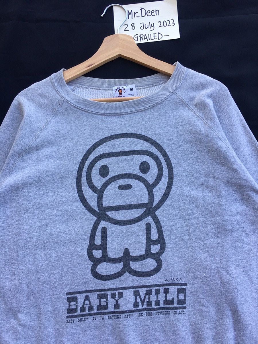 Bape Rare BAPE Baby Milo ASNKA Sweatshirt Size US M / EU 48-50 / 2 - 6 Thumbnail