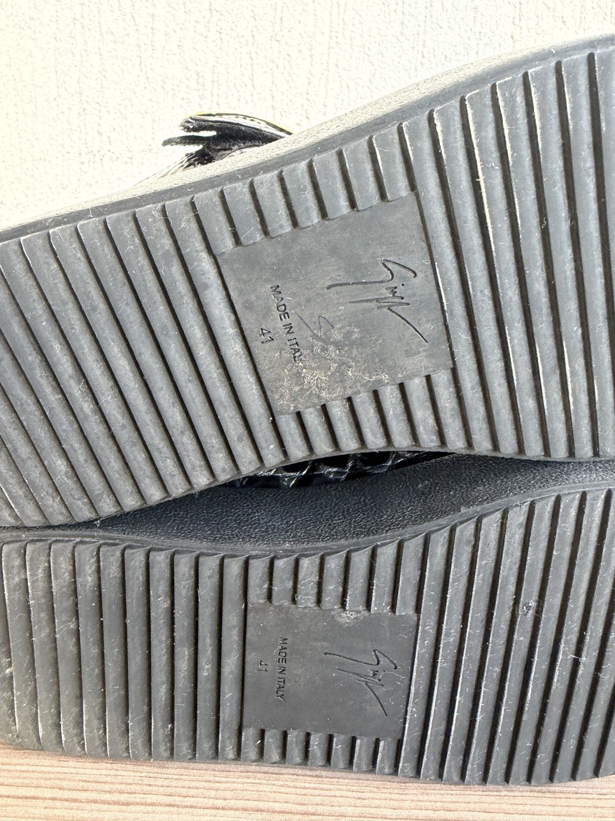 Giuseppe Zanotti croc embossed coby sneaker Size US 8 / EU 41 - 16 Thumbnail