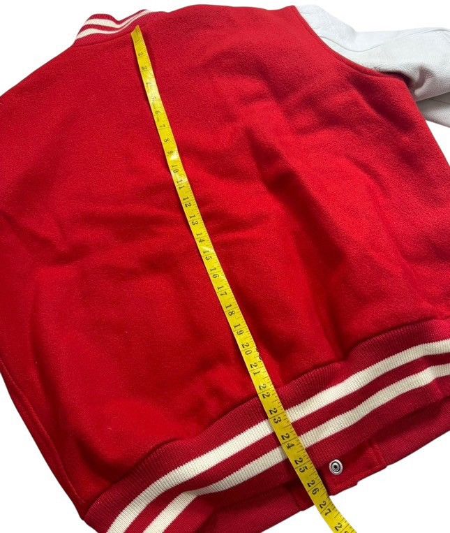 Bape BAPE STA Varsity Jacket Red/White Size US L / EU 52-54 / 3 - 6 Thumbnail