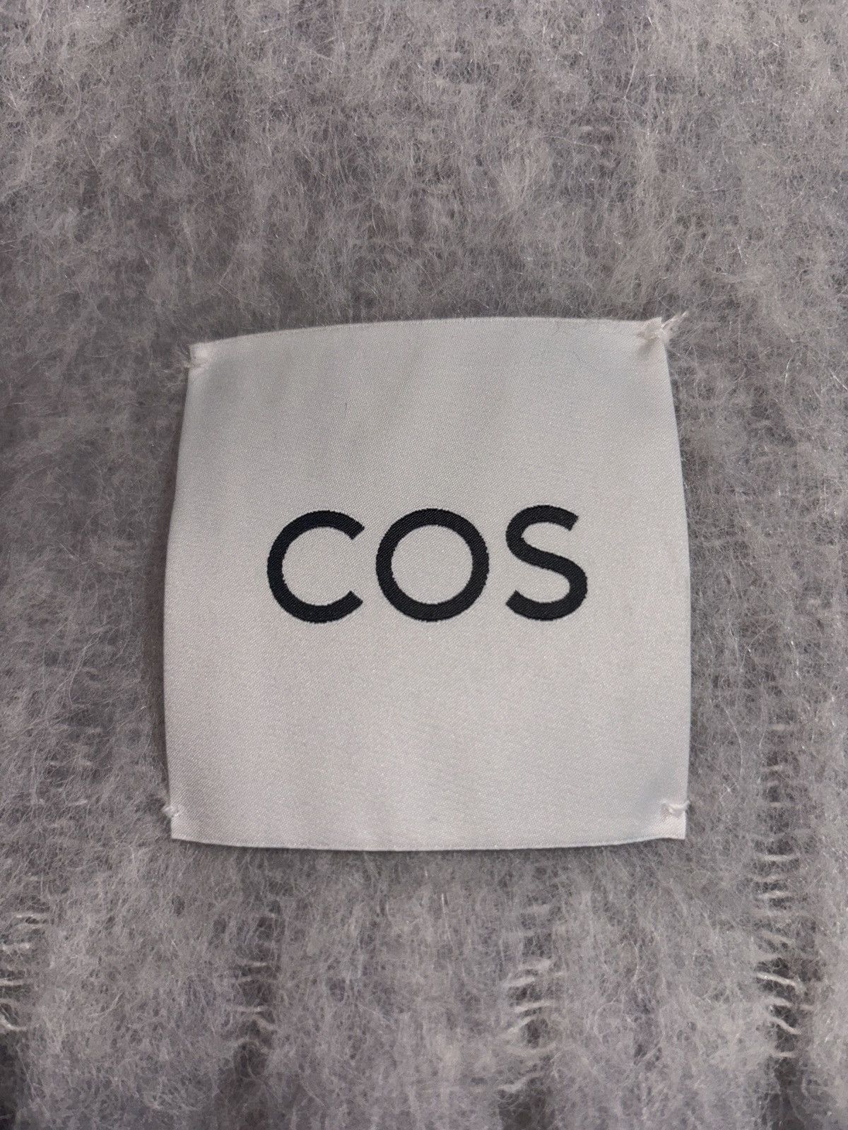 Cos Grey scarf 56% Alpaca Size ONE SIZE - 2 Thumbnail