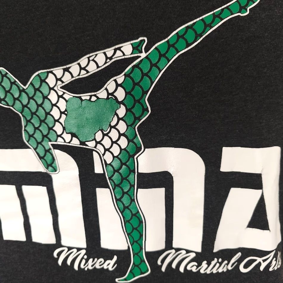 Vintage VINTAGE MMA Fighting T Shirt Mens Size Medium Black Mixed Martial Arts Shirt Adult Medium Black Sports MMA Fighting Shirt Mens Size US M / EU 48-50 / 2 - 3 Thumbnail