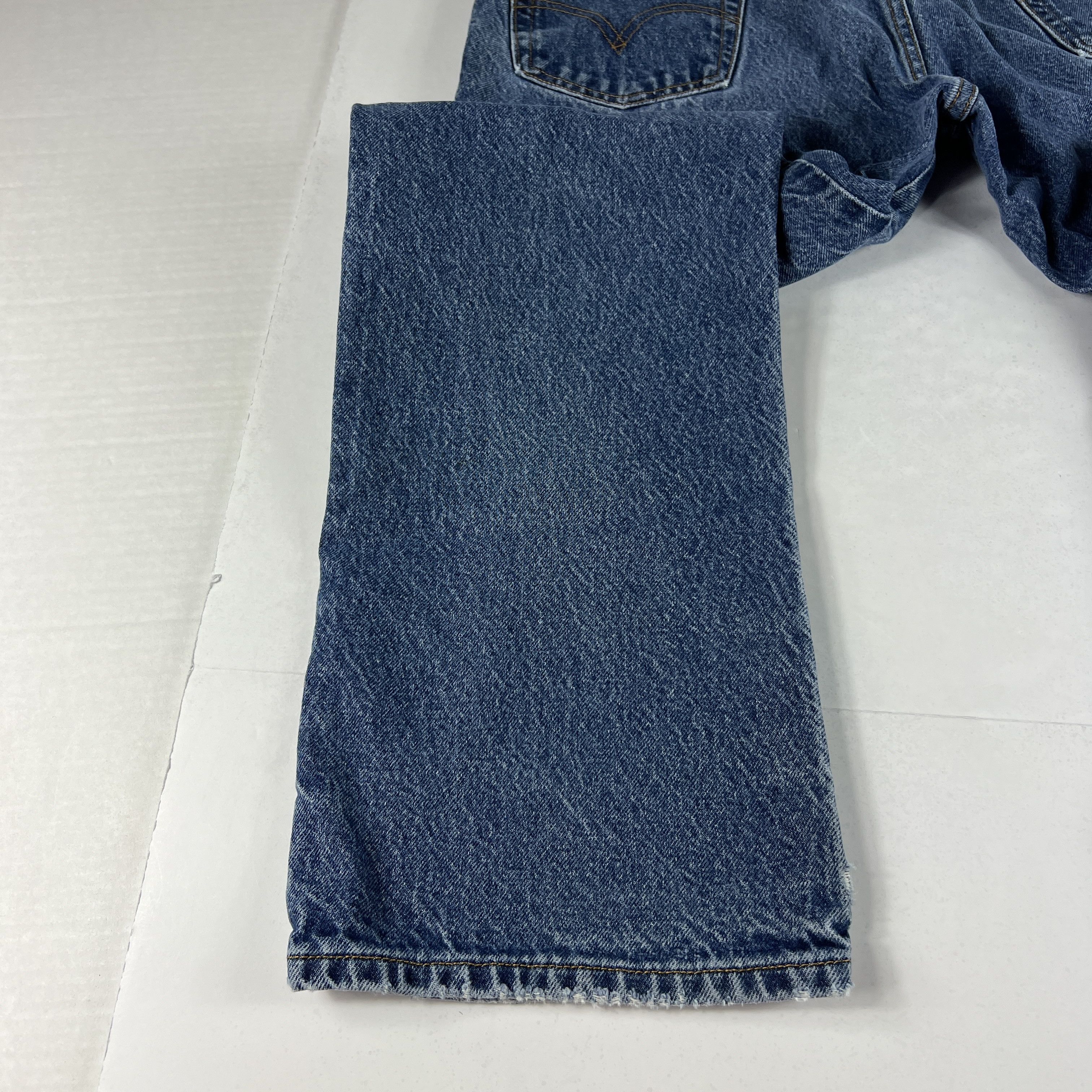 Levi's Y2K Levi's Jeans 517 Boot Cut Blue Faded Cotton Denim Size US 36 / EU 52 - 18 Thumbnail