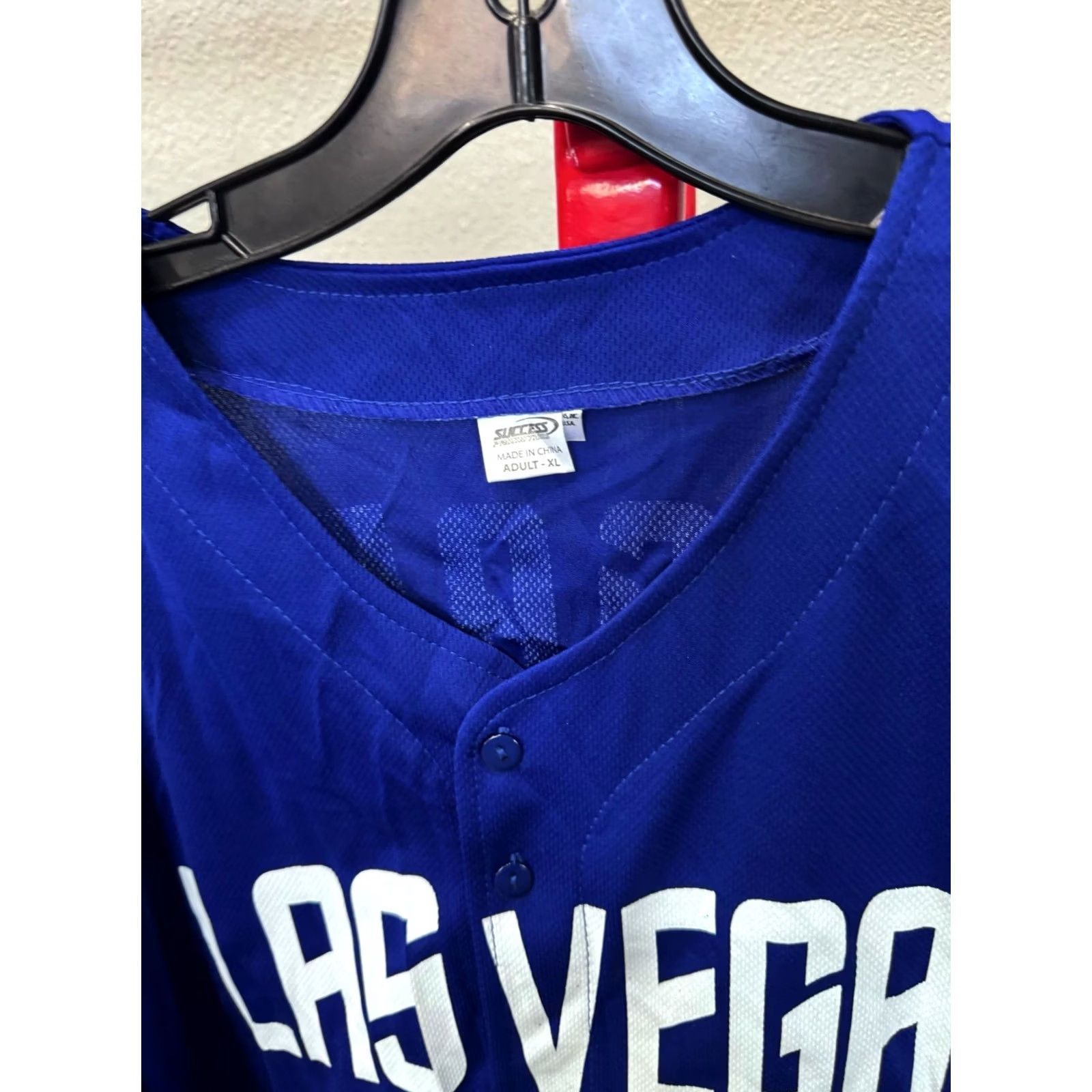 Vintage Las Vegas Minor League Baseball JERSEY SHIRT XL Rosario Mens Size US XL / EU 56 / 4 - 4 Thumbnail