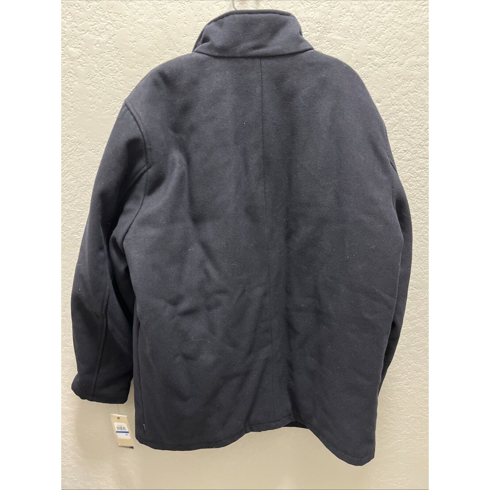 Dockers DOCKERS Men's XL Wool Melton Two Pocket Blue Full Coat Size US XL / EU 56 / 4 - 5 Thumbnail