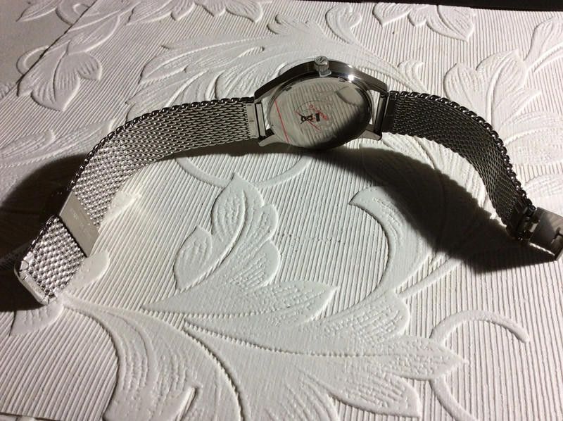 Designer Miro men's black dail mesh strainless steel braclete watch Size ONE SIZE - 9 Thumbnail