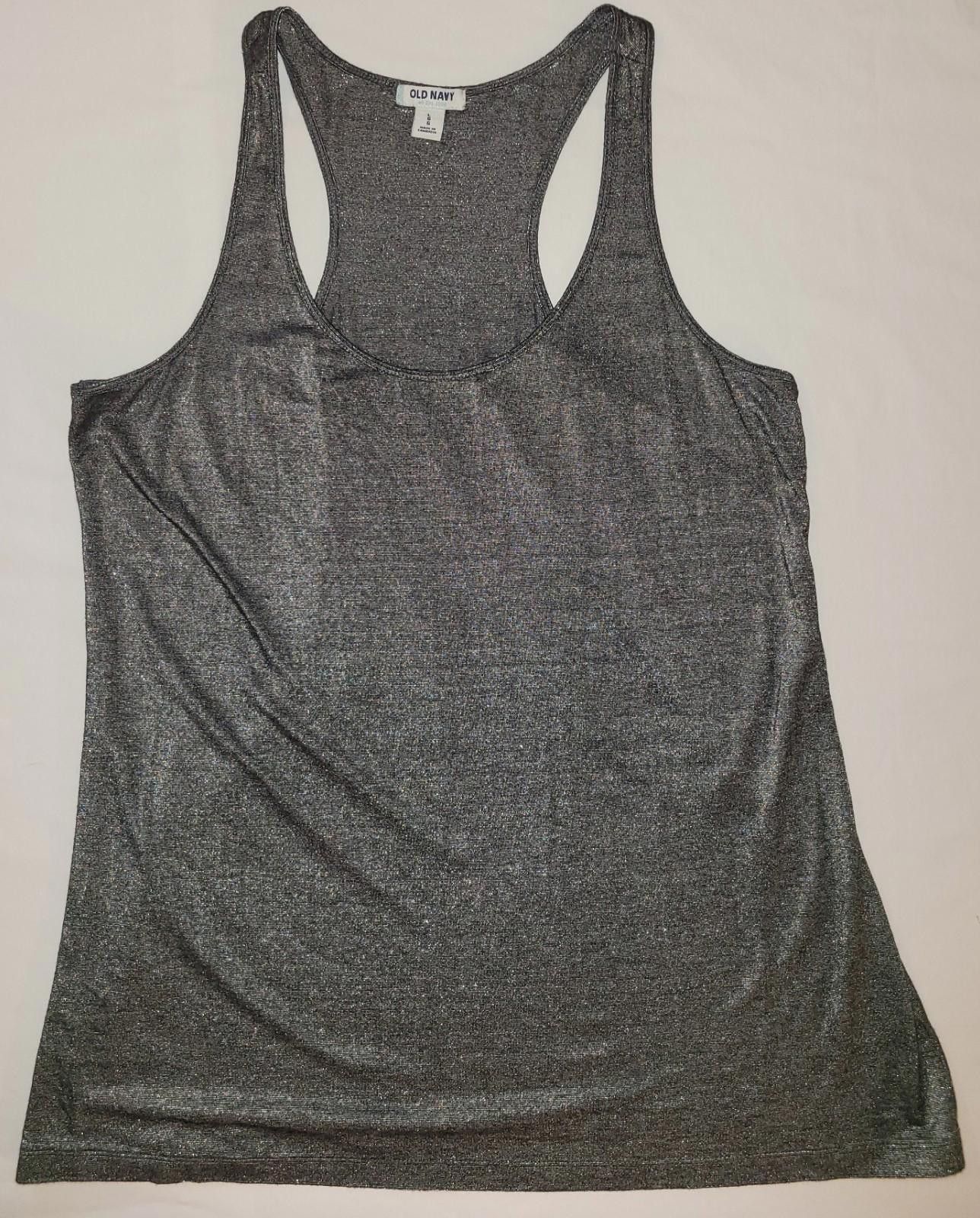Old Navy Old Navy women's LG silver tank top Size L / US 10 / IT 46 - 2 Thumbnail