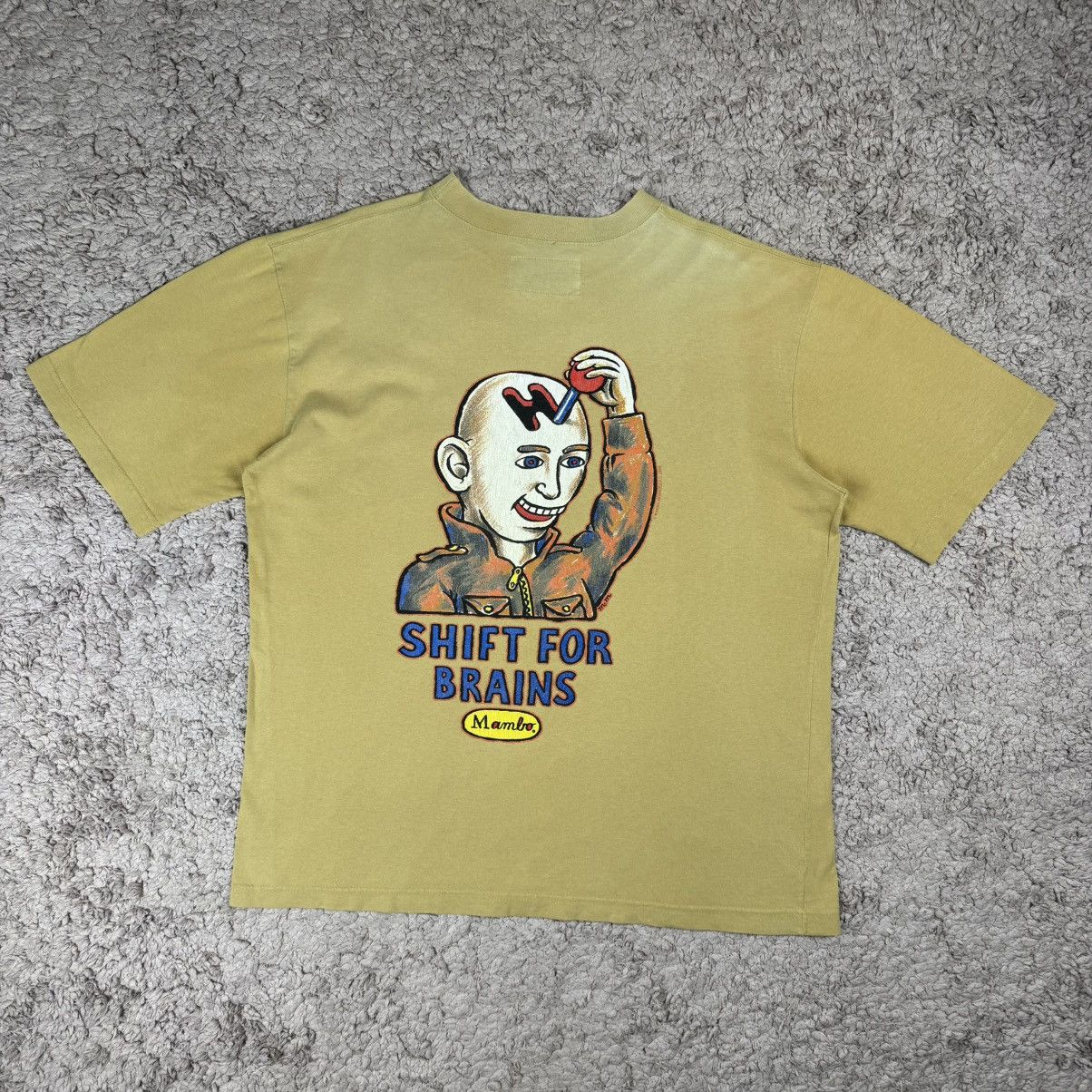 Mambo Vintage Mambo "Shift for Brains" T-shirt Size US S / EU 44-46 / 1 - 3 Thumbnail