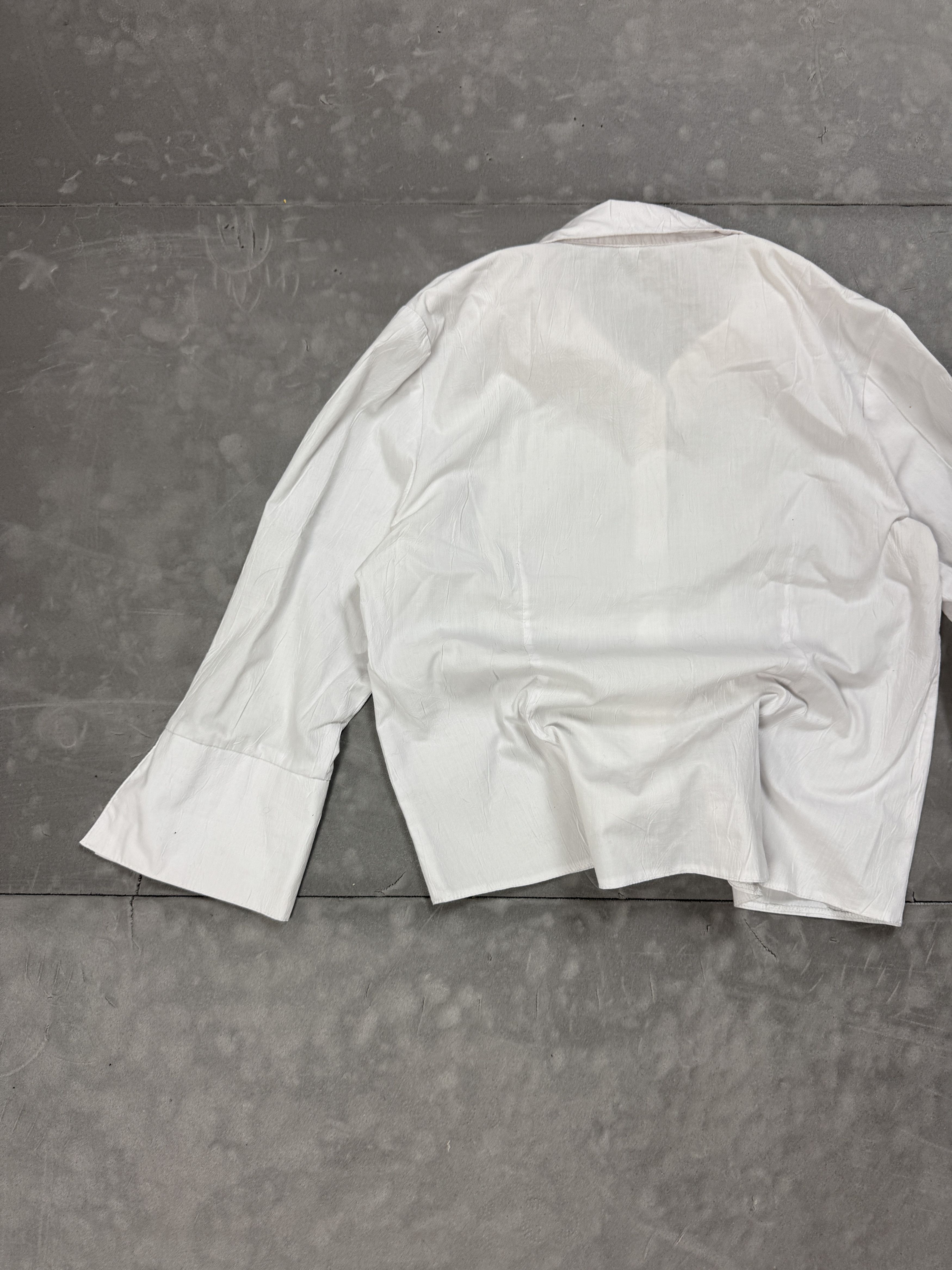 Vintage Vintage White Shirt with Wide Sleeves 90s (S/M) Size S / US 4 / IT 40 - 11 Thumbnail
