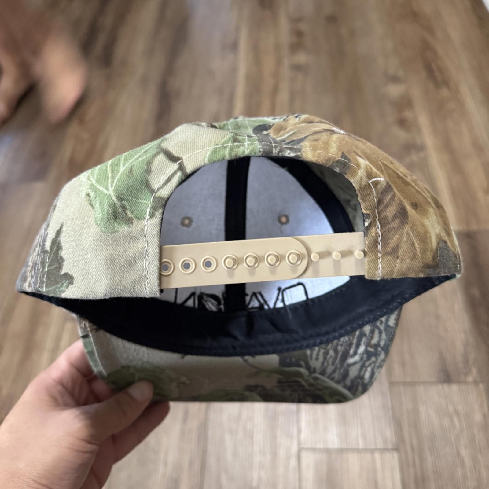 Vintage Vintage 90s Camo Snapback Hat Size ONE SIZE - 6 Thumbnail