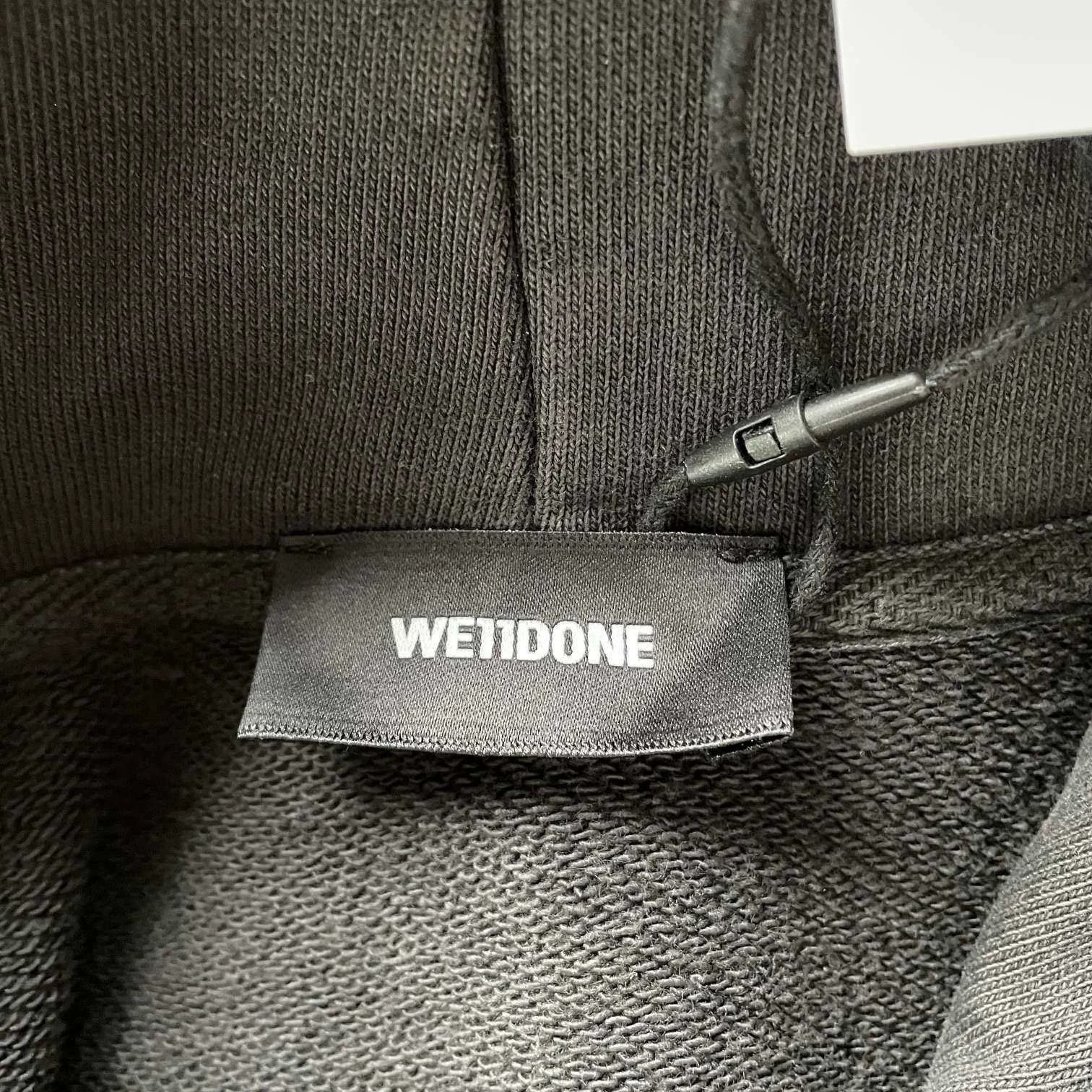 WE11DONE We11done Black Teddy Bear Hoodie M new without tags Size US L / EU 52-54 / 3 - 6 Thumbnail
