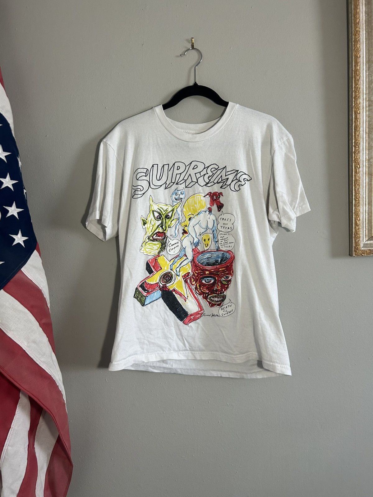 Supreme Supreme X Daniel Johnston tee Size US M / EU 48-50 / 2 - 1 Thumbnail