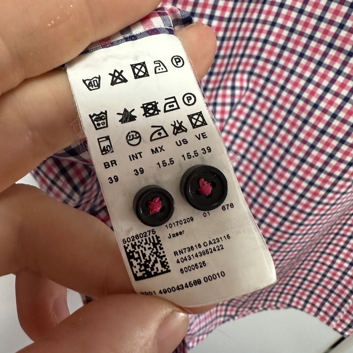 Hugo Boss Hugo Boss Shirt Size US M / EU 48-50 / 2 - 8 Thumbnail