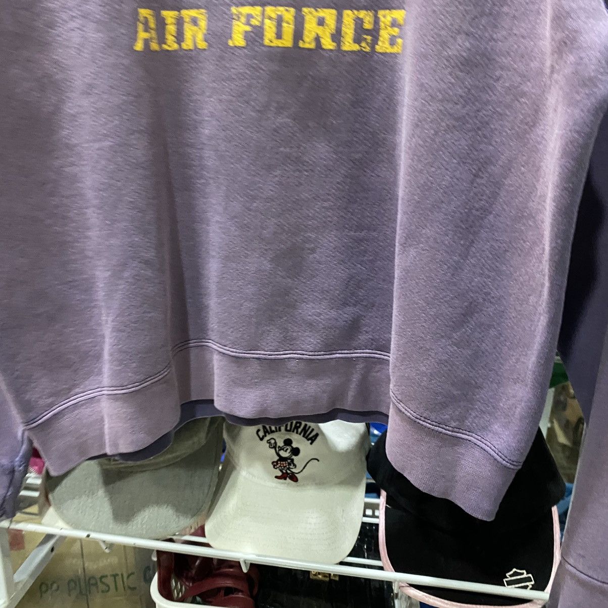 Alpha Industries × Vintage VTG Alpha Industries US ARMY AIR FORCE DISTRESS SUN FADED Size US S / EU 44-46 / 1 - 9 Thumbnail