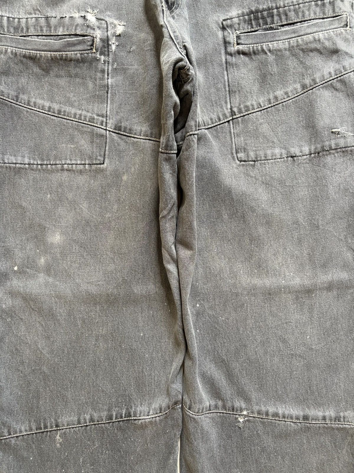 Vans Vintage Vans Painted Tactical Distressed Skate Baggy Jeans Size US 31 - 5 Thumbnail