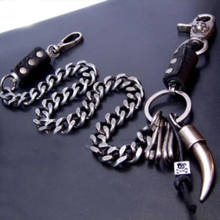 Jewelry Trousers Jean Wallet Chain Size ONE SIZE - 2 Thumbnail