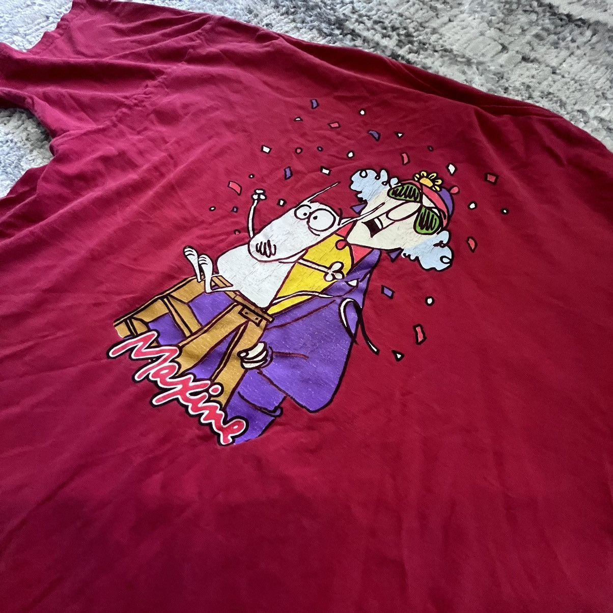 Vintage Vintage America Maxine Proud to be an American Graphic Tee Size US XL / EU 56 / 4 - 4 Thumbnail