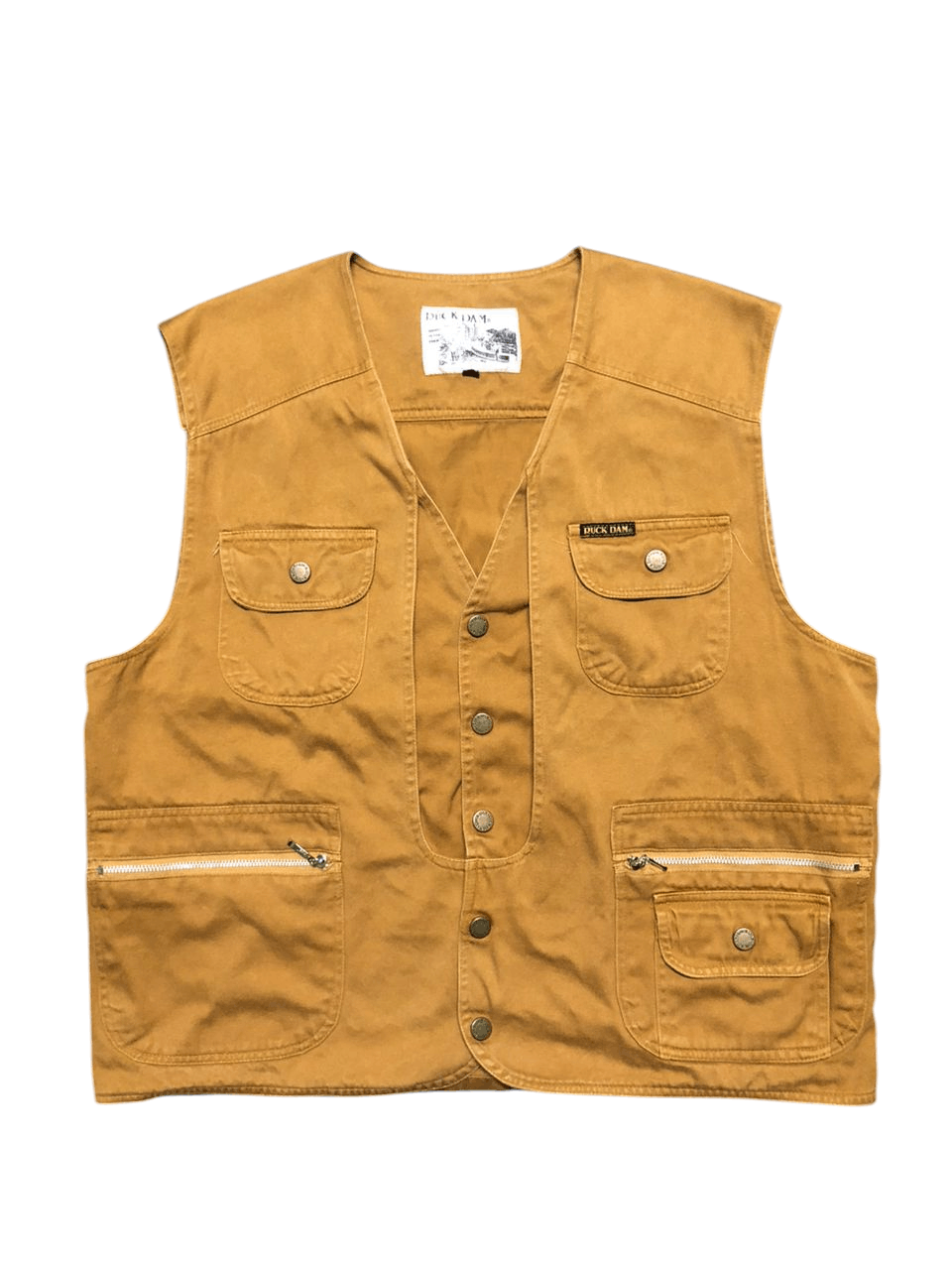 Japanese Brand × Vintage Vintage Ruck Dam Tactical Vest Streetwear Size US L / EU 52-54 / 3 - 1 Thumbnail