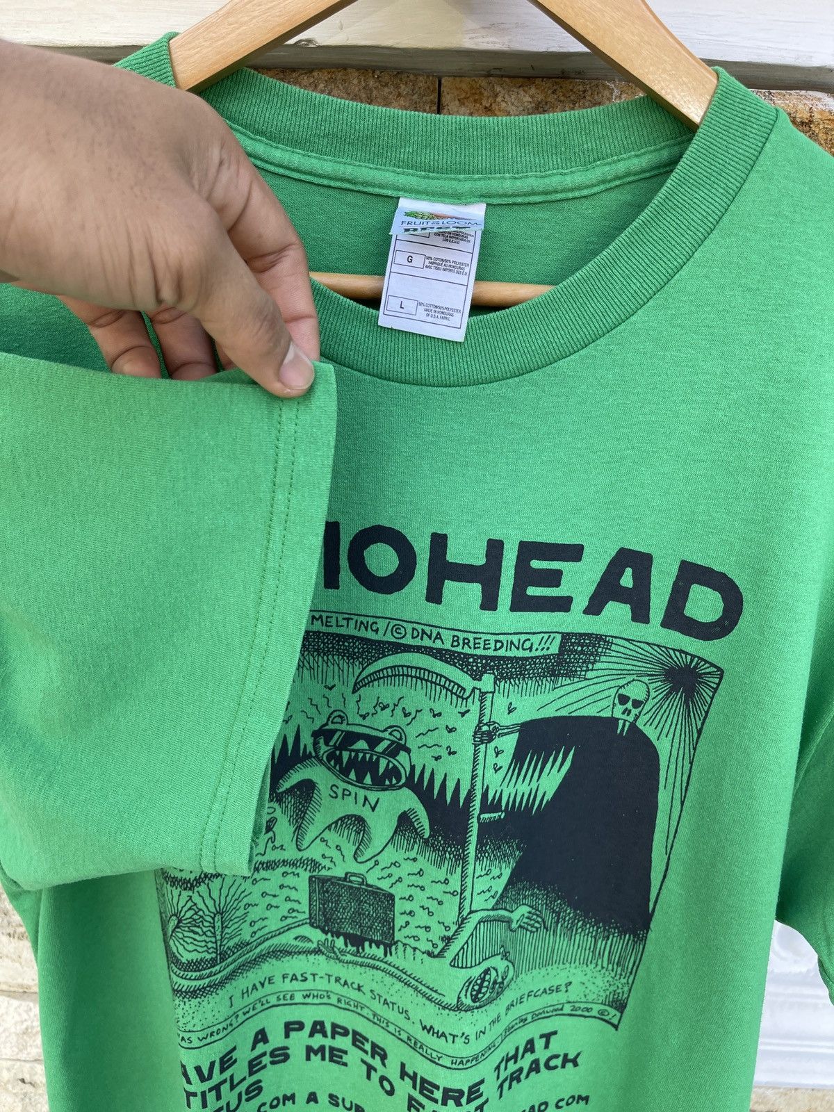 Band Tees Vintage’00s🔥Radio Head🔥Kid A and Amnesiac Album Art Tee Size US L / EU 52-54 / 3 - 9 Thumbnail