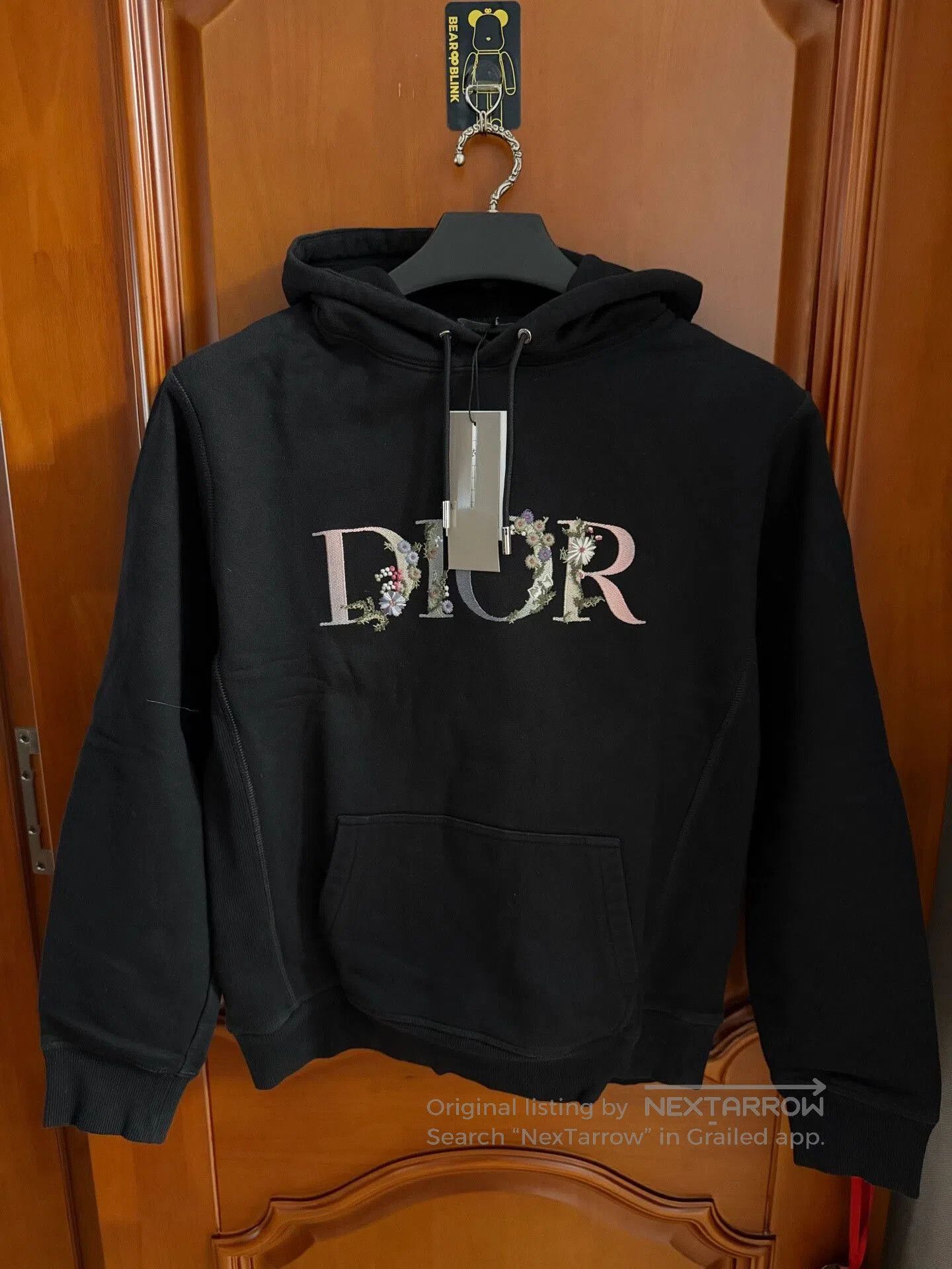 Dior dior floral embroidery hooded sweatshirt. Size M / US 6-8 / IT 42-44 - 1 Thumbnail