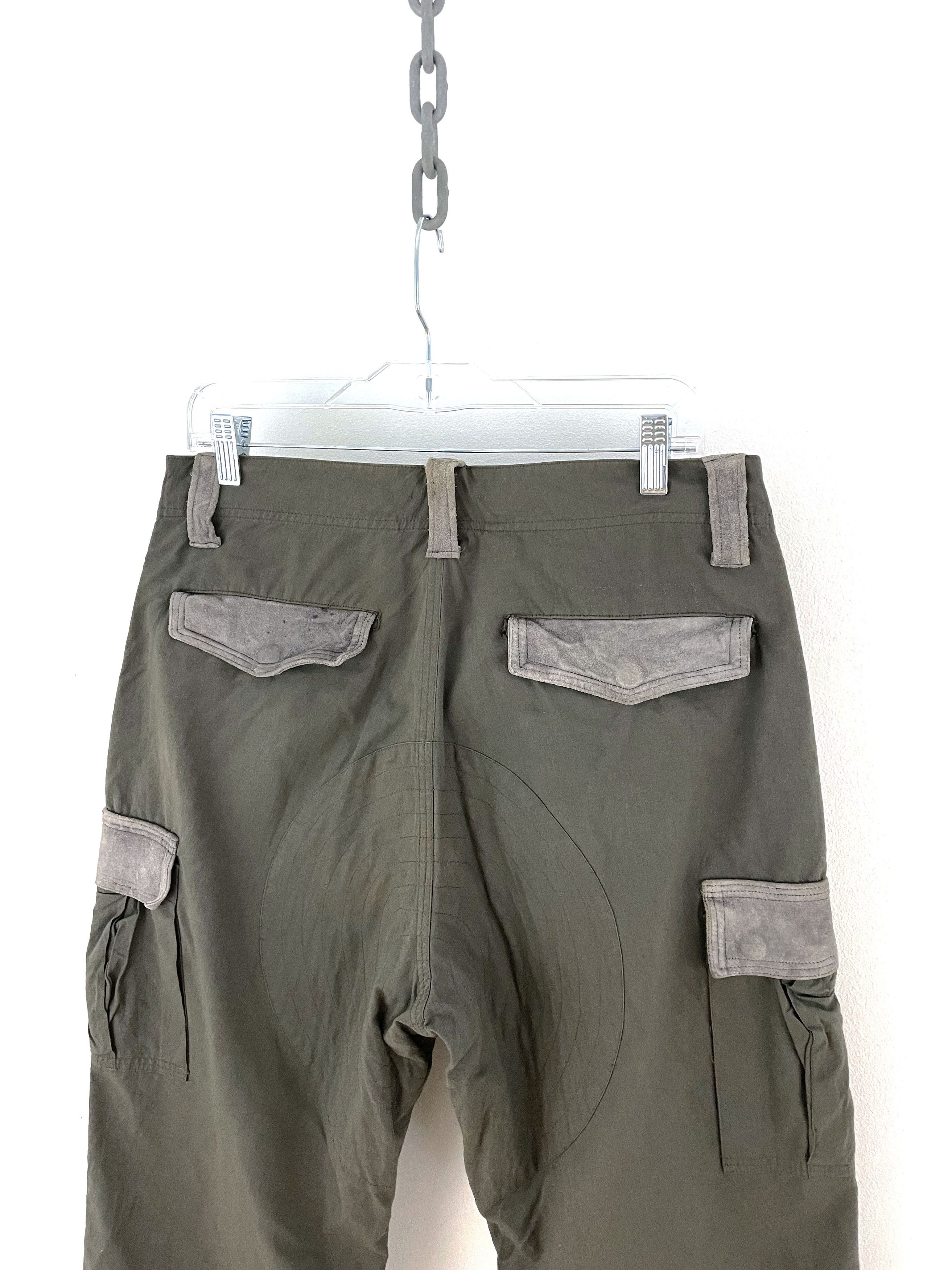 Isamu Katayama Backlash Suede Trim Cargo Pants Size US 32 / EU 48 - 8 Thumbnail