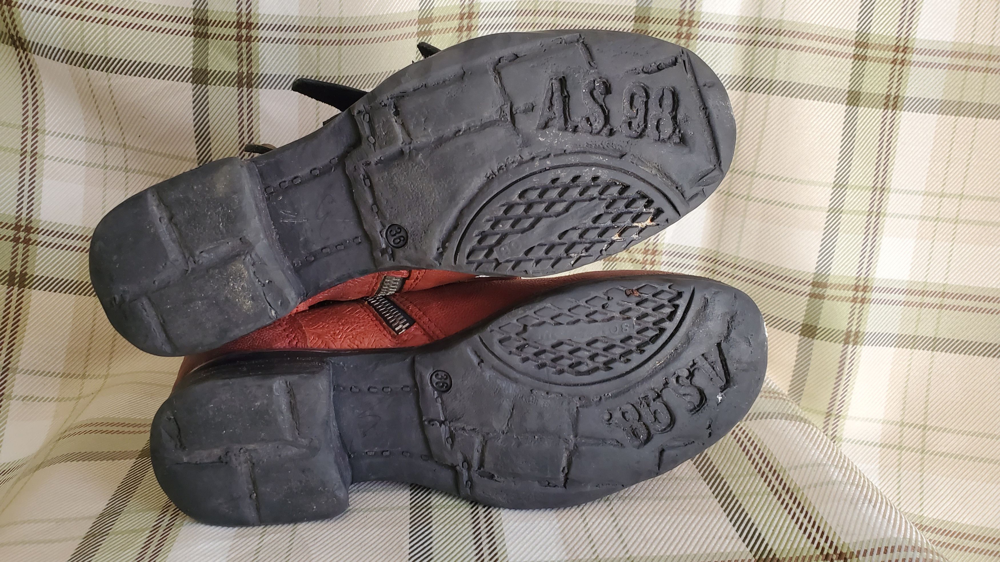 A.S.98 A.S 98 Red Ankle Pull On Boots Size US 6 / IT 36 - 5 Thumbnail