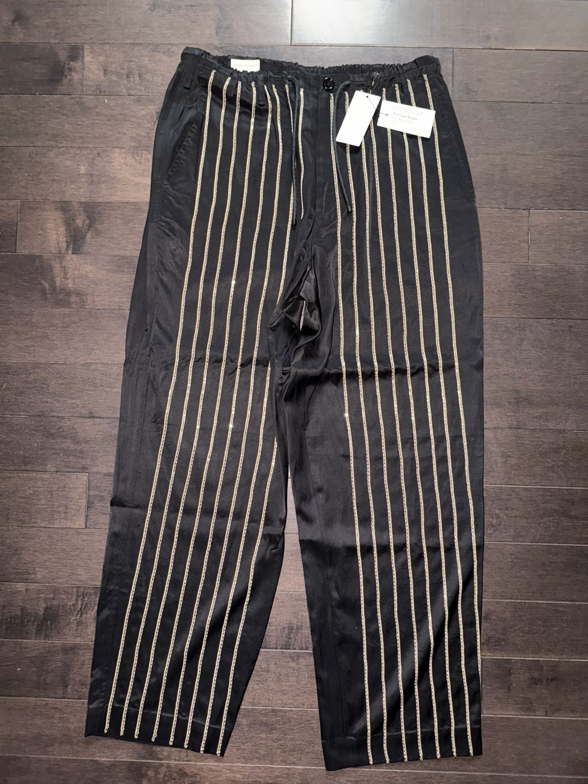 Dries Van Noten Dries Van Noten Striped Tailored Trousers Size US 32 / EU 48 - 1 Thumbnail