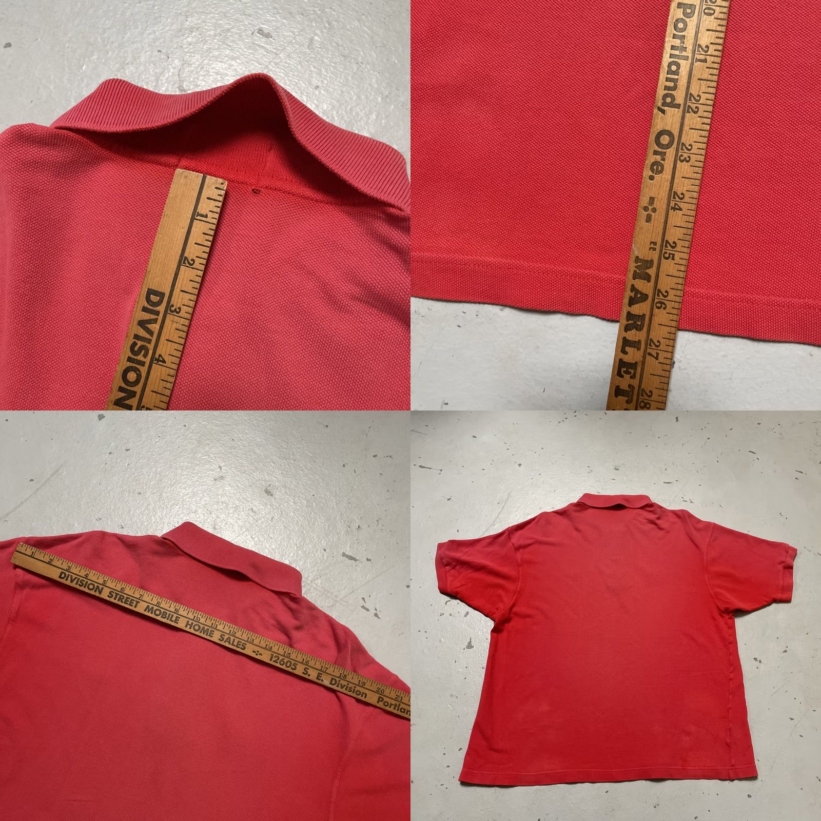 Fred Perry VINTAGE Fred Perry Shirt XL Red London Fire Brigade Officer Uniform Polo Made Size US XL / EU 56 / 4 - 8 Thumbnail