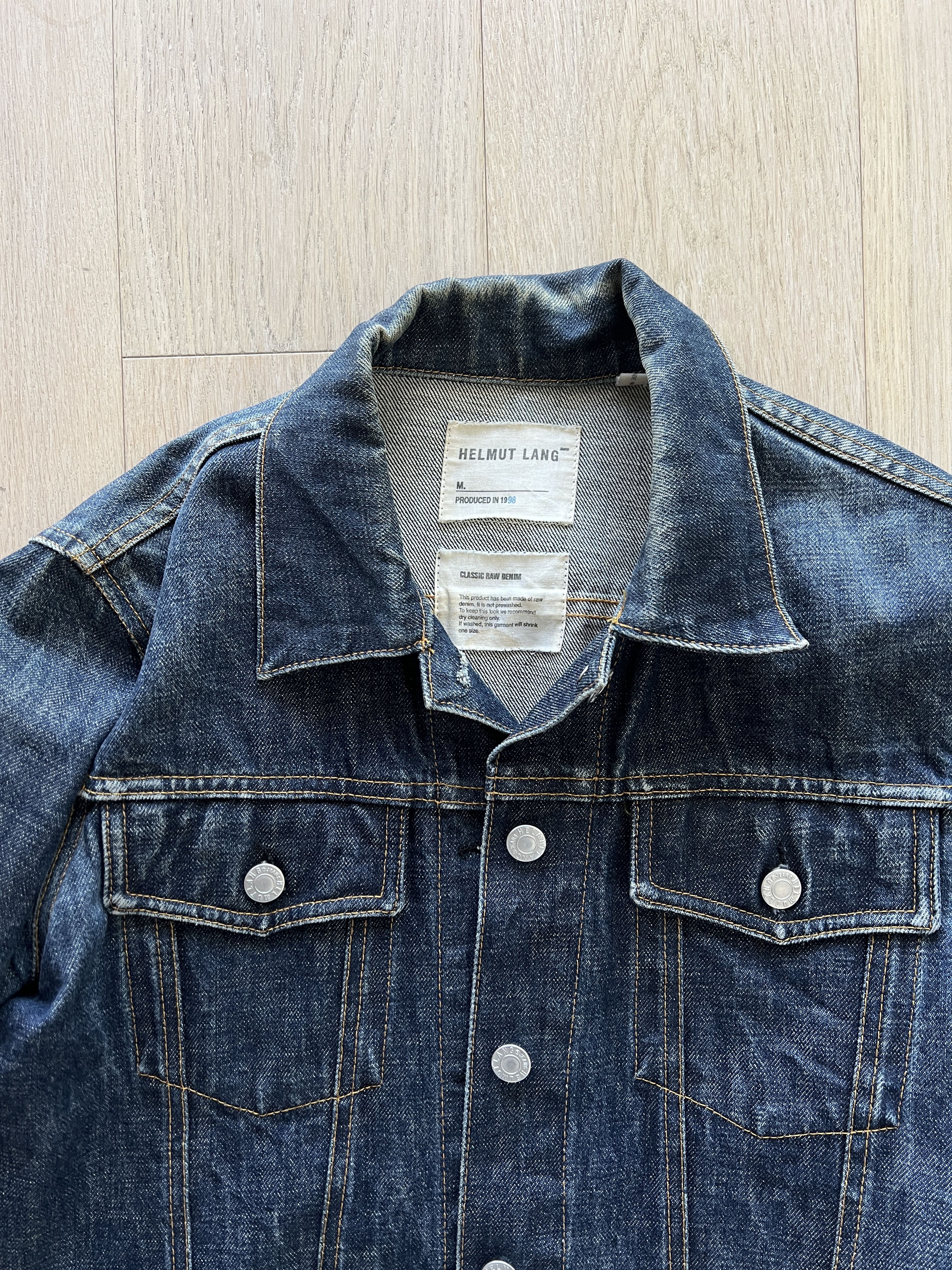 Helmut Lang Classic Raw Denim (1998) Size US S / EU 44-46 / 1 - 2 Thumbnail