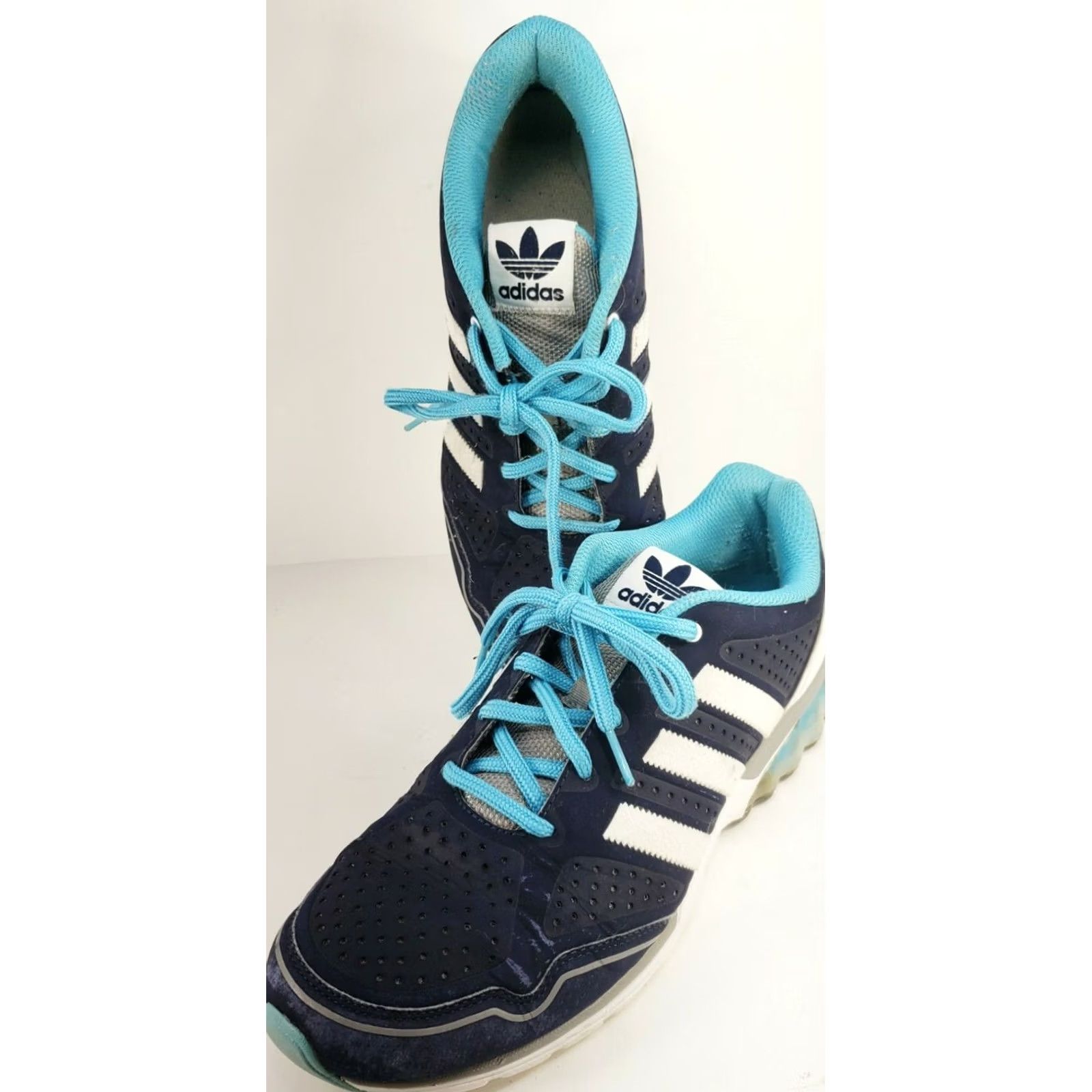 Adidas Adidas Mega SoftCell Sneaker Men's 11.5M Blue White Turquoise G46644 Size US 12 / EU 45 - 4 Thumbnail