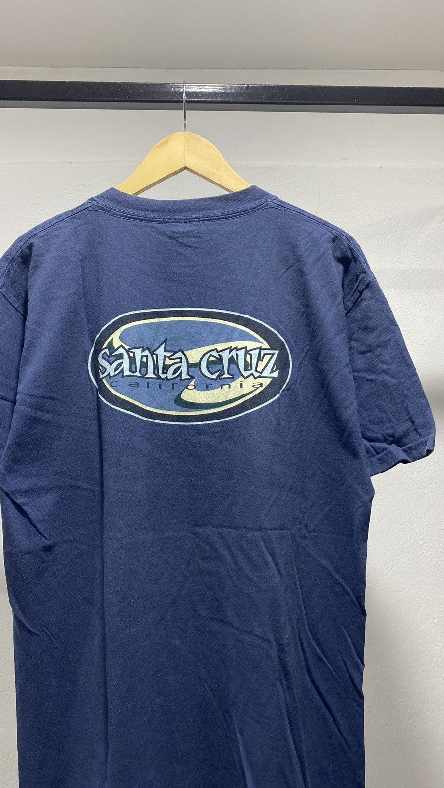 Santa Cruz Skateboards × Vintage 💥Rare 80s Tultex Santa Cruz Skate Sk8 Size US L / EU 52-54 / 3 - 2 Thumbnail