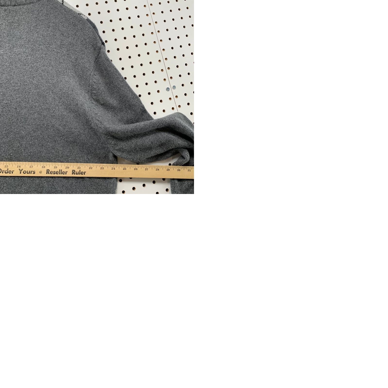 Vintage Consensus Wool Argyle 1/4 Zip Knit Sweater Mens XL Gray NWT Business Work Mock Neck Long Sleeve Winter Fall Pullover Zipper Sweatery? Size US XL / EU 56 / 4 - 9 Thumbnail