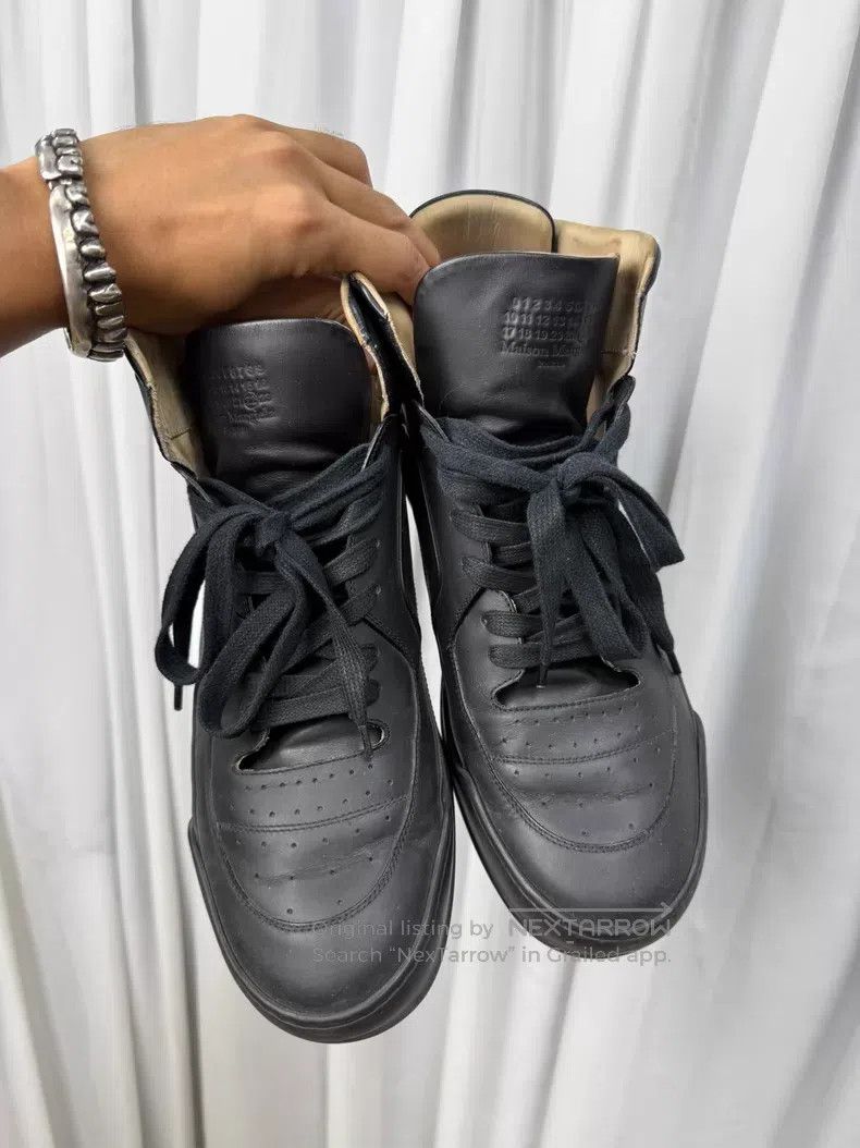Maison Margiela Maison Margiela Leather high-top sneakers| Size US 10 / EU 43 - 2 Thumbnail