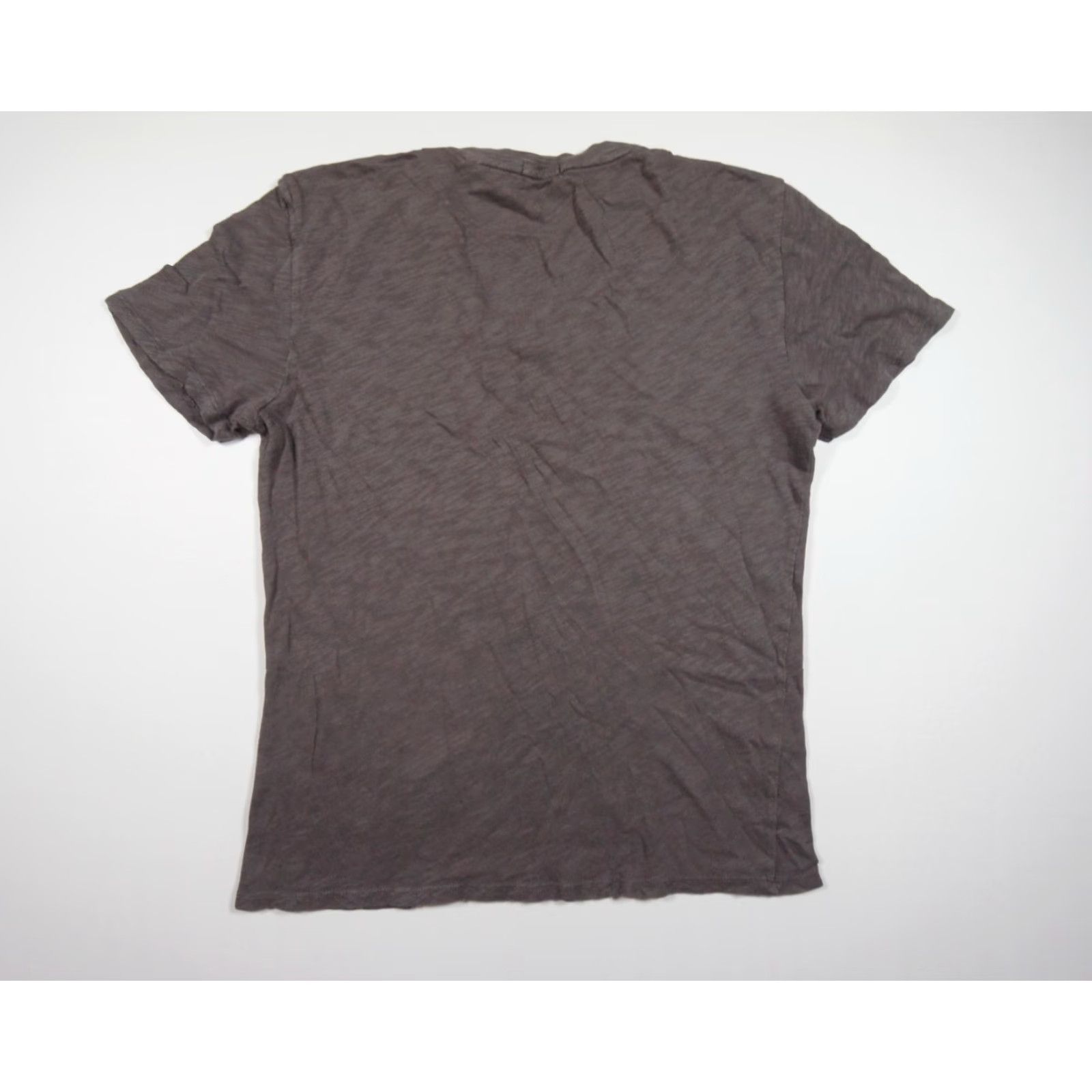Vintage ATM Gray Short Sleeve V-Neck T-Shirt Adult Small Cotton Jersey Mens Size US S / EU 44-46 / 1 - 4 Thumbnail