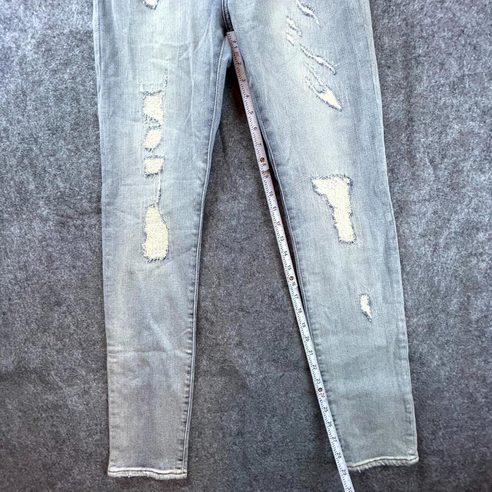 Rock & Republic Rock & Republic Jeans Womens 8 Berlin Distressed Skinny Size 30" / US 8 / IT 44 - 6 Thumbnail