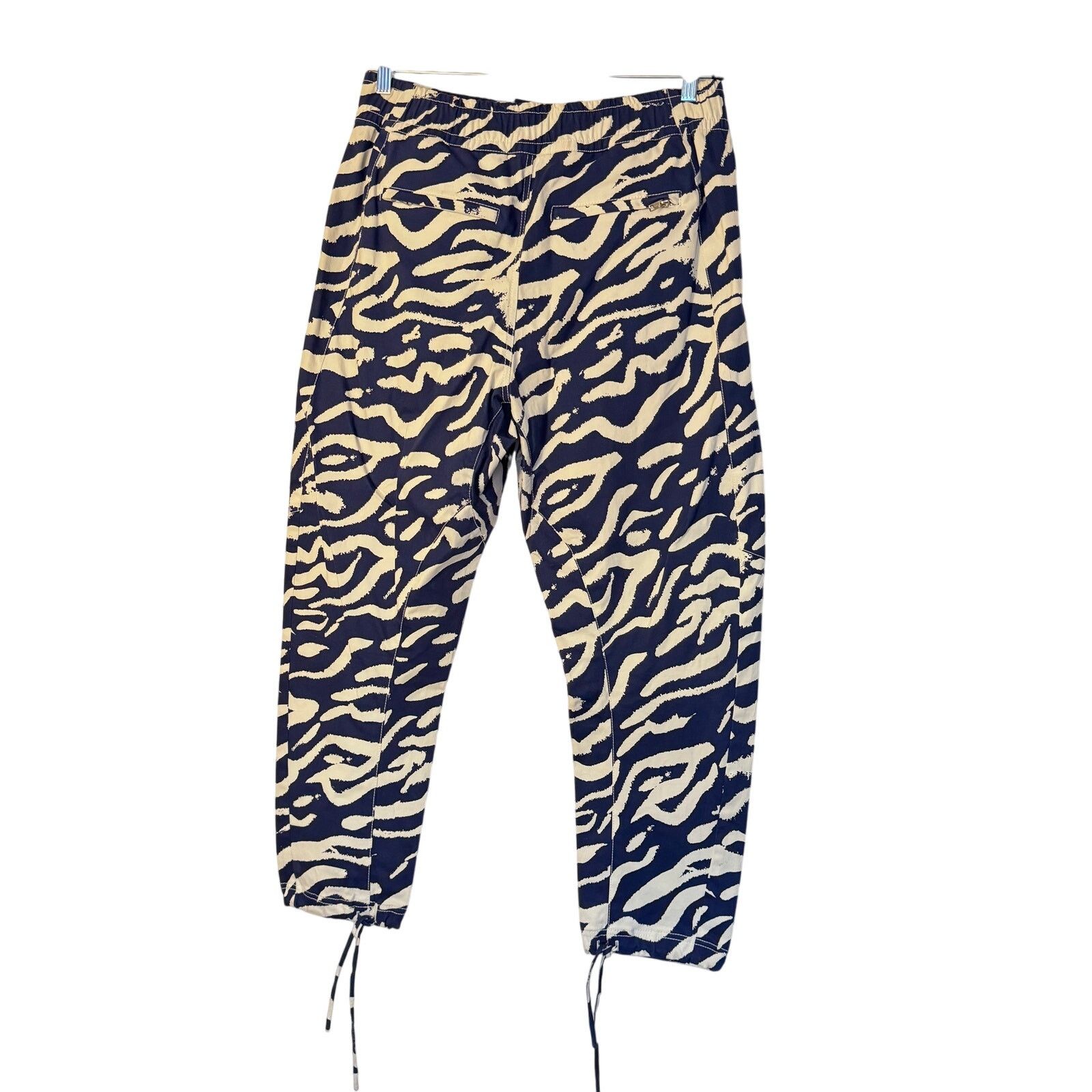 Prabal Gurung Prabal Gurung Pre-Fall 2019 Zebra-Print Silk Pants Size US 32 / EU 48 - 2 Thumbnail