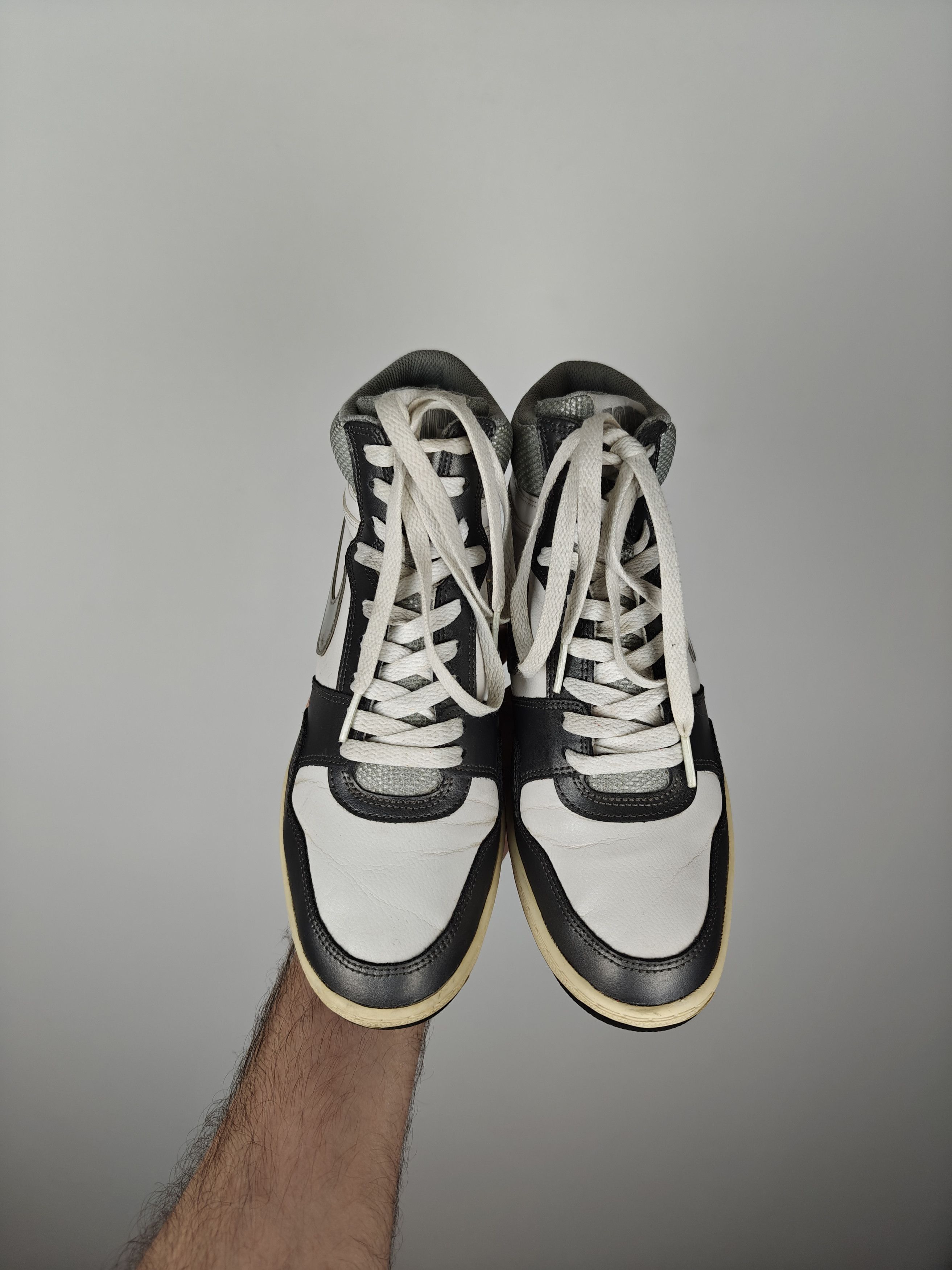 Nike Nike Dunk Force Sky High Top Sneakers White/Metallic US 9.5 Size US 9.5 / IT 39.5 - 2 Thumbnail