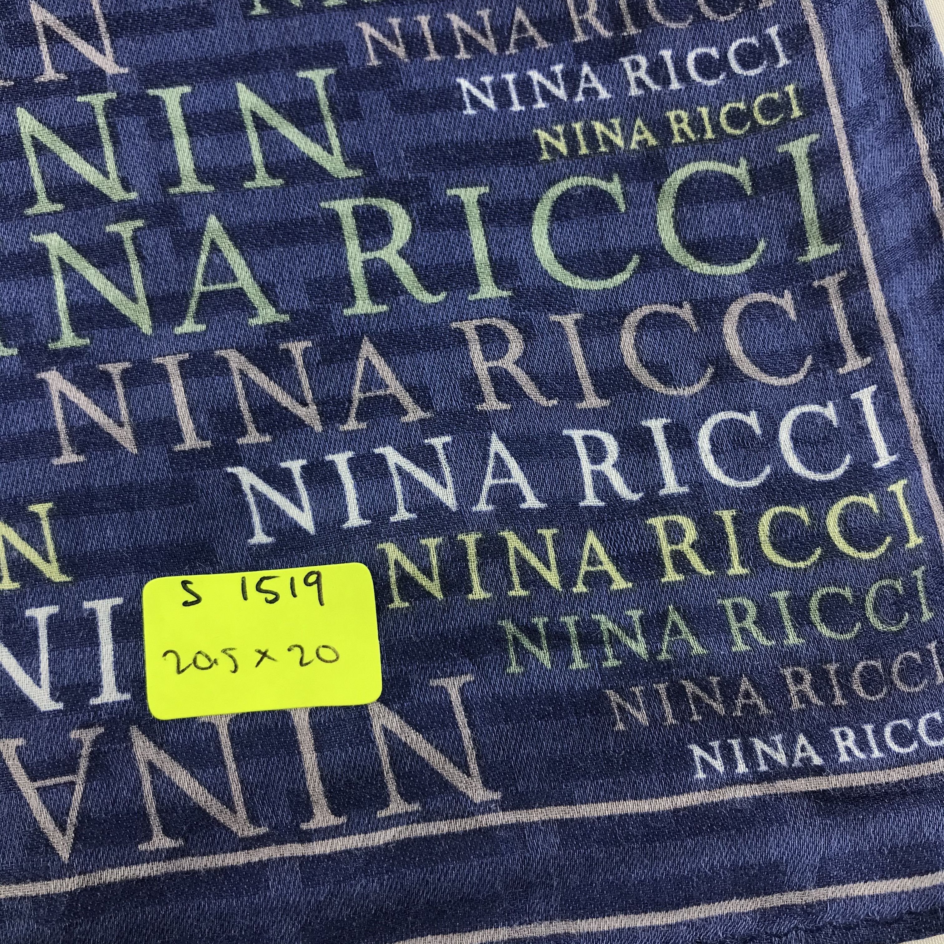 Nina Ricci × Vintage Nina Ricci Bandana / Handkerchief / Neckerchief - S1519 Size ONE SIZE - 5 Thumbnail