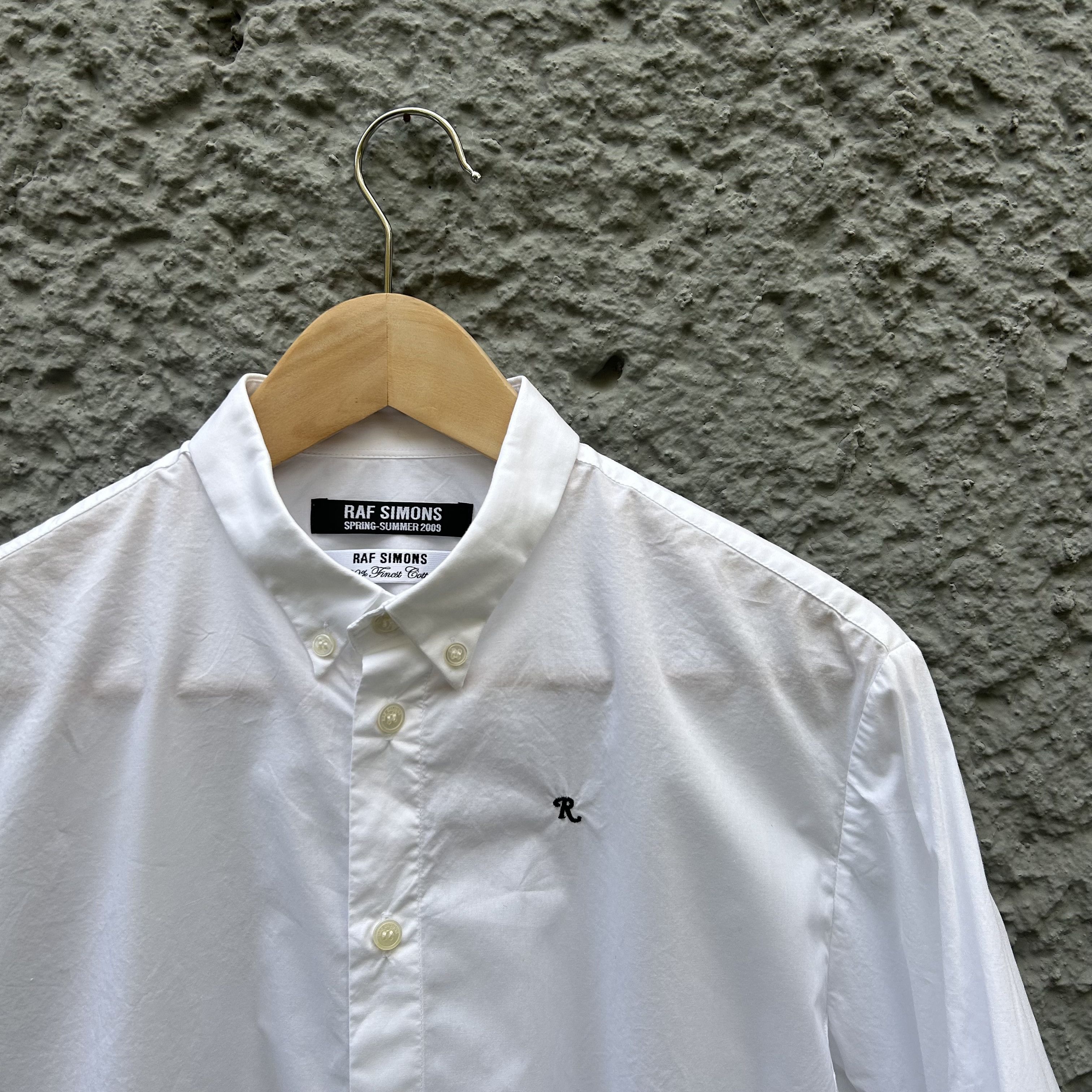Raf Simons Raf Simons White Button-Down Shirt S/S09 Size US S / EU 44-46 / 1 - 3 Thumbnail
