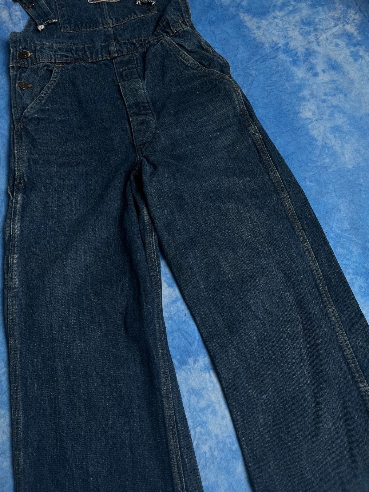 Levi's Vintage 80s Levi's Plowboy Farmers Mechanics Miners Overall Size US 27 - 13 Thumbnail