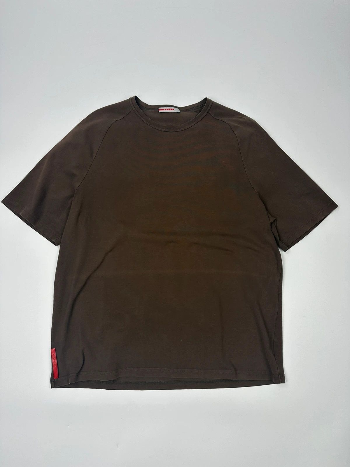 Prada Prada Sport 00’s Brown Short Sleeve Tee Zip Pocket Size US XXL / EU 58 / 5 - 2 Thumbnail