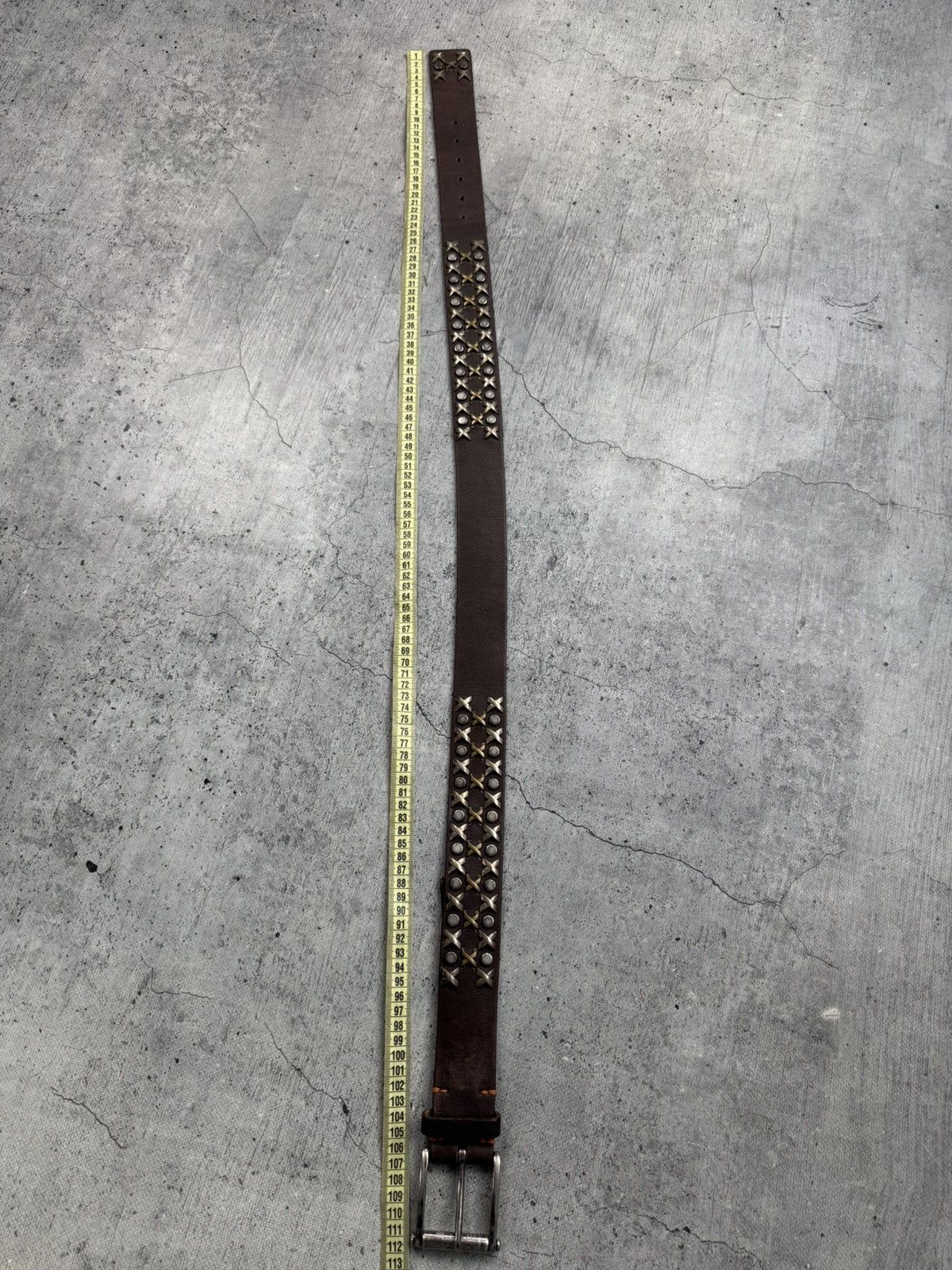 Hugo Boss HUGO BOSS REAL LEATHER BROWN CLASSIC VINTAGE Y2K BELT Size ONE SIZE - 3 Thumbnail