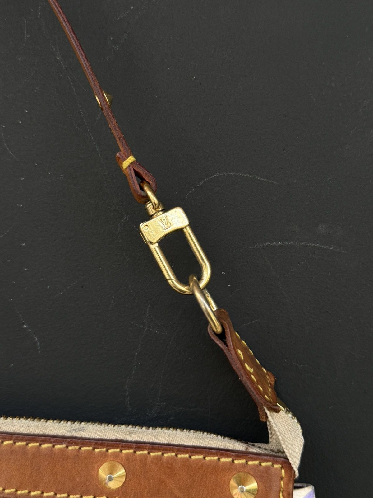 Louis Vuitton Louis Vuitton x Takashi Murakami White Multicolor Pochette Size ONE SIZE - 7 Thumbnail