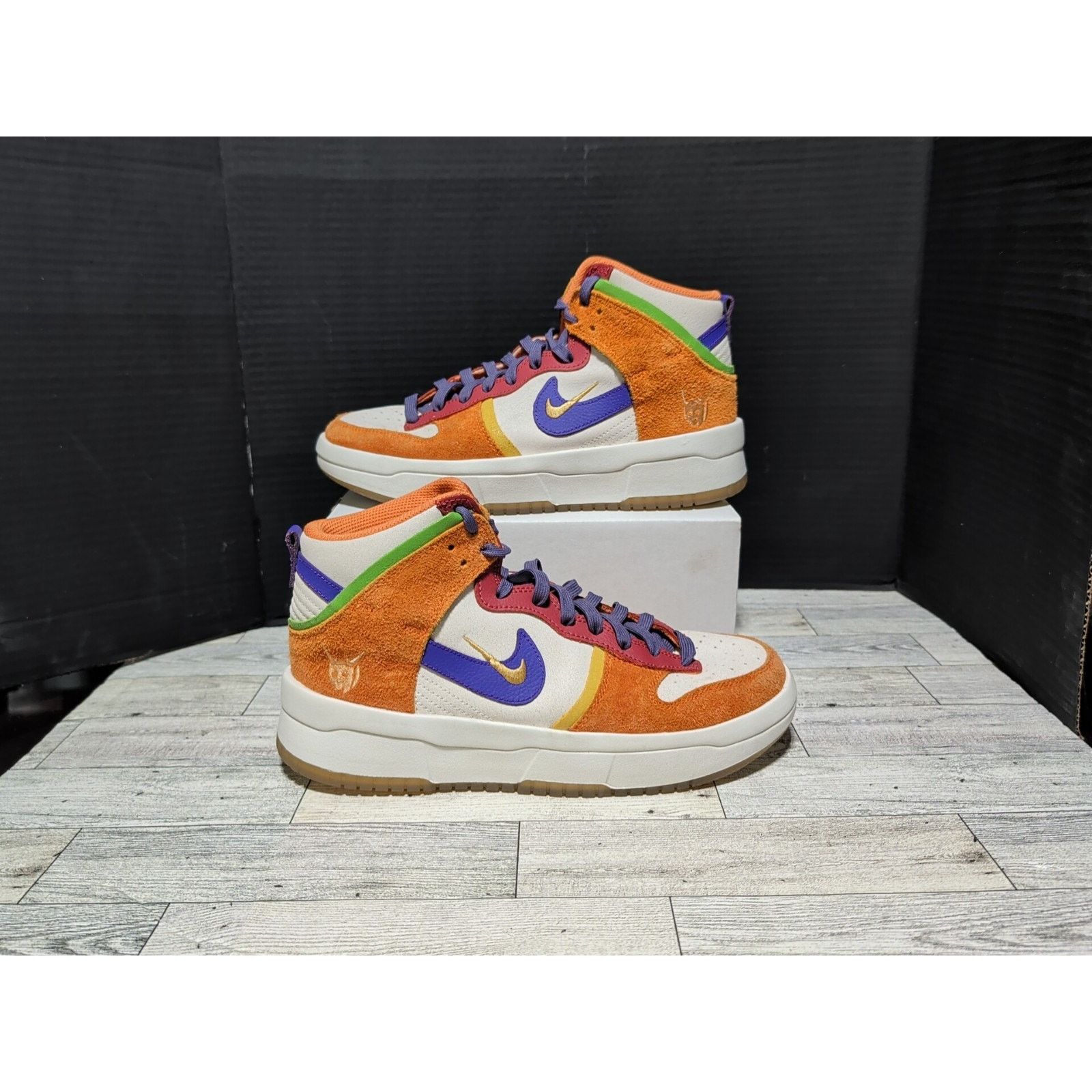 Nike Nike Dunk High Setsubun WMNS 7.5 Sneakers Shoes High Tops Size US 7.5 / IT 37.5 - 2 Thumbnail