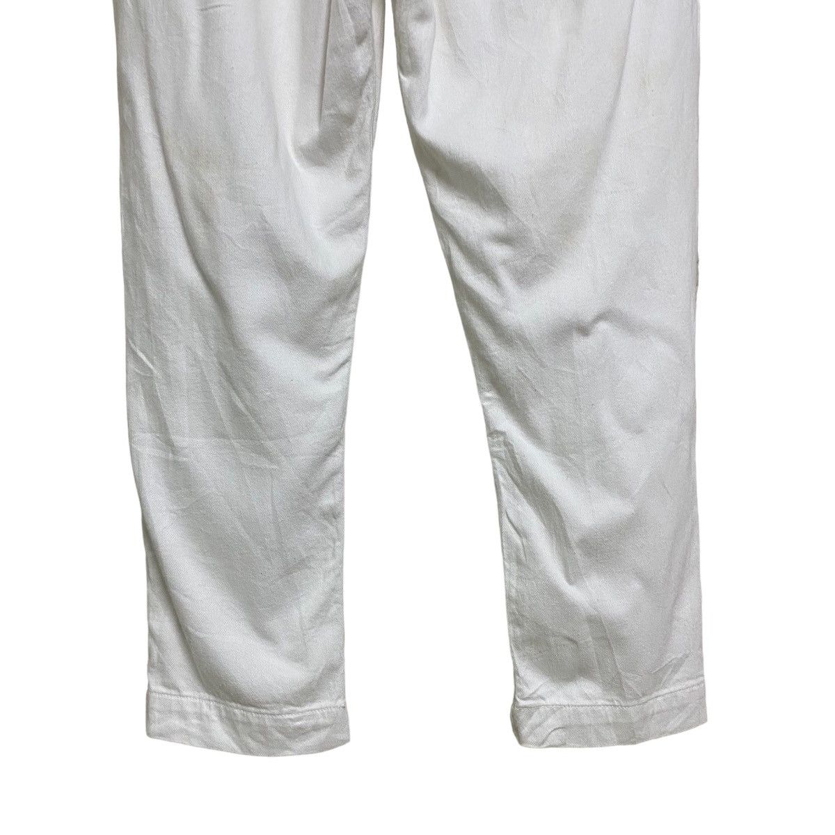 Orslow Orslow White Billy Cropped Pants Size US 29 - 13 Thumbnail