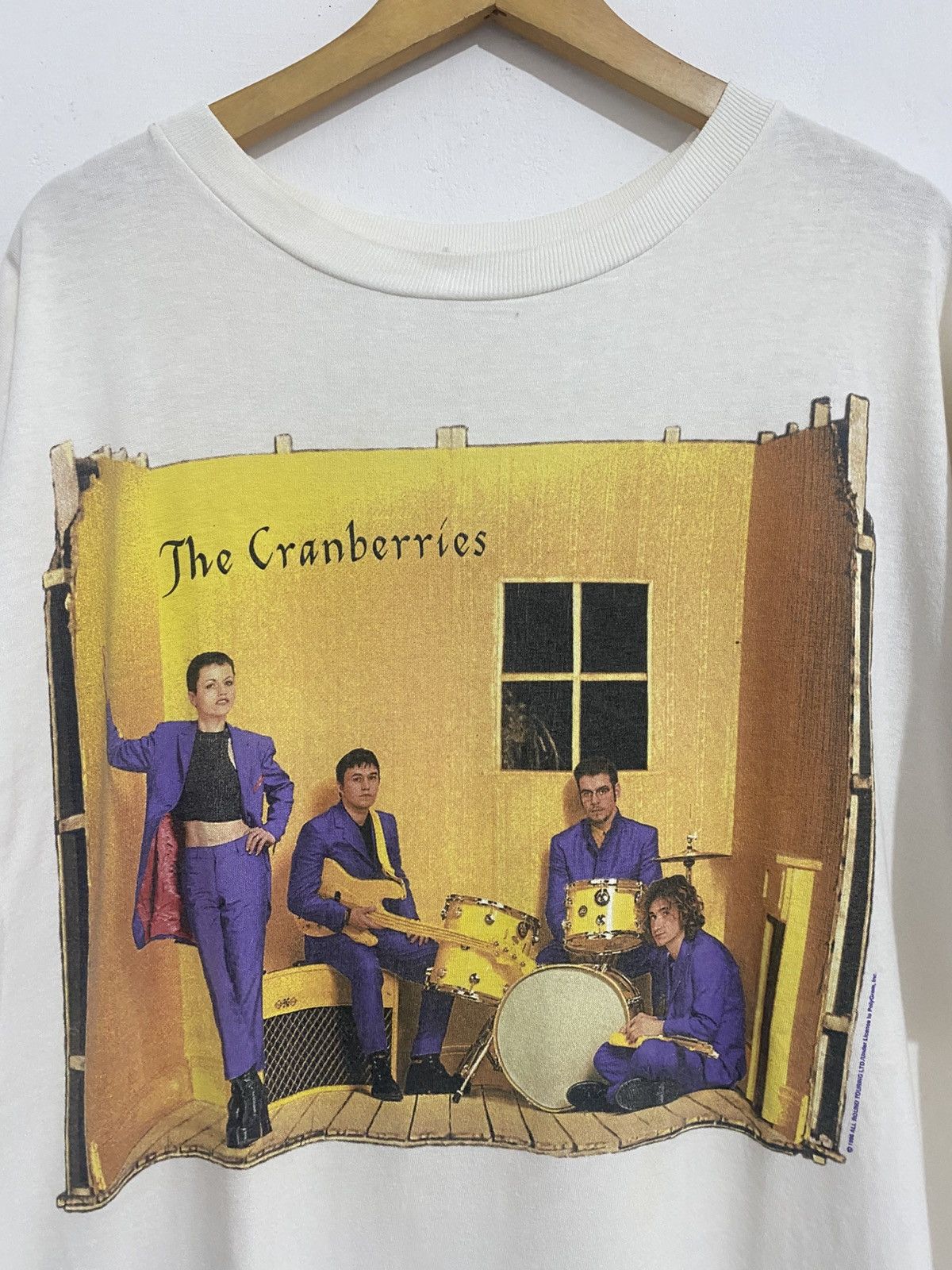 Band Tees 💸BINDINGOFFER💸Vtg The Crainberries Free To Decide Tour 1996 Size US XL / EU 56 / 4 - 2 Thumbnail