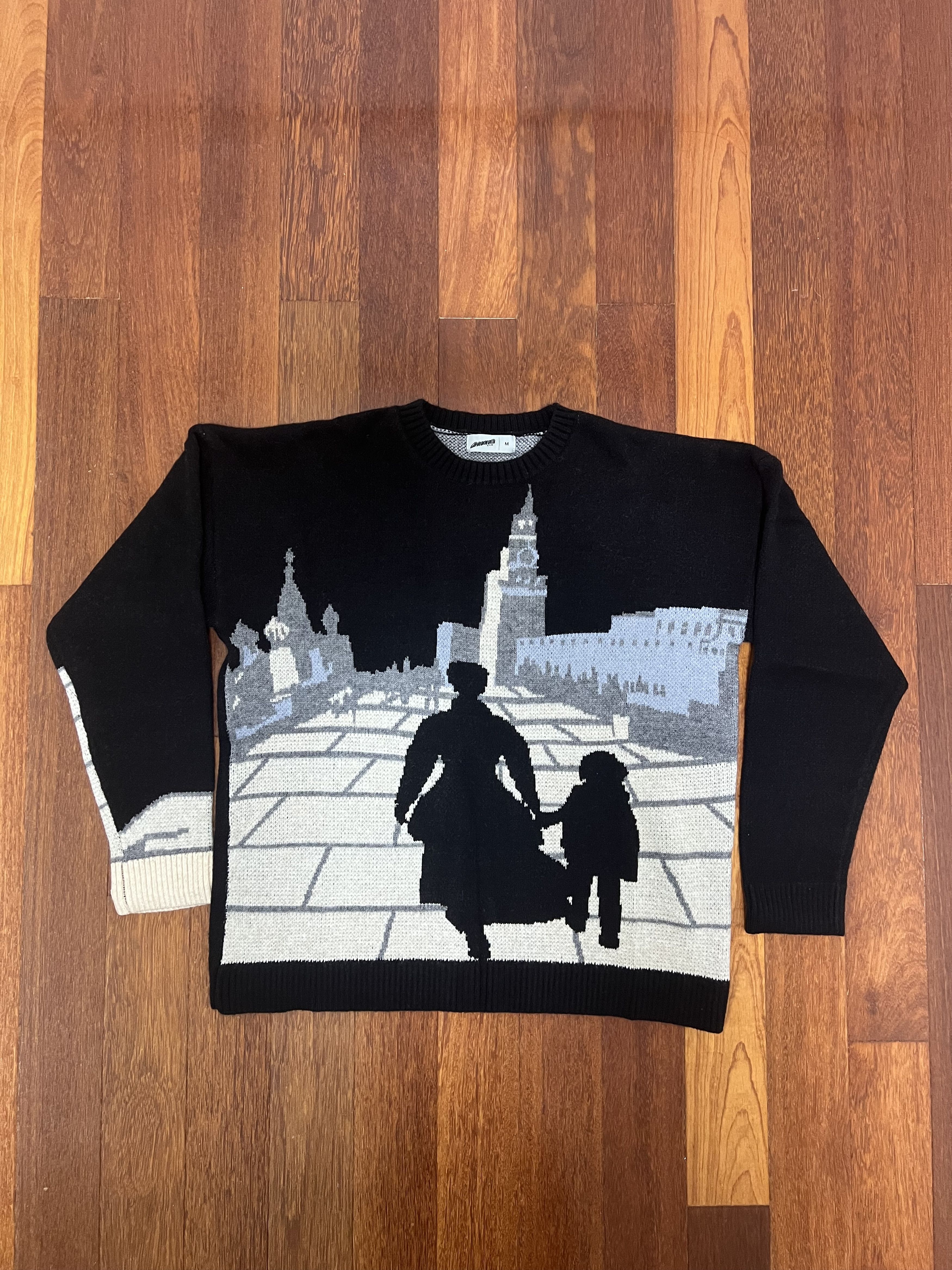 Other 💚 2021 Omanko Family Knit Black Medium NEW Size US M / EU 48-50 / 2 - 6 Thumbnail