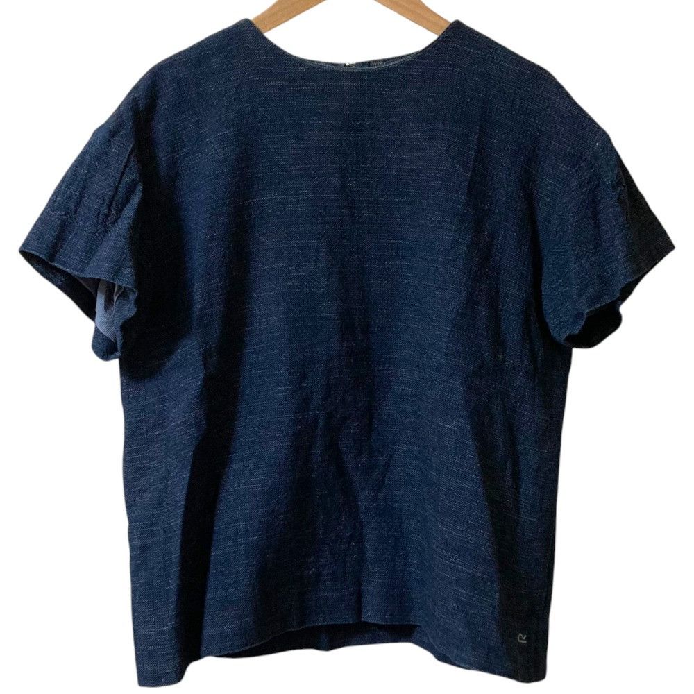Other Other 45R Gima Tweed Blouse Cotton Tops 8073075 DUTY FREE for USA Size ONE SIZE - 1 Thumbnail
