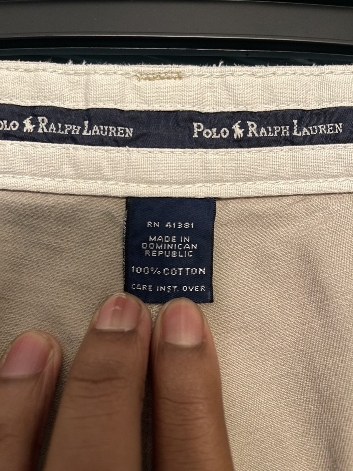 Polo Ralph Lauren Men’s Polo Ralph Lauren tan flat front shorts Size US 34 / EU 50 - 1 Thumbnail