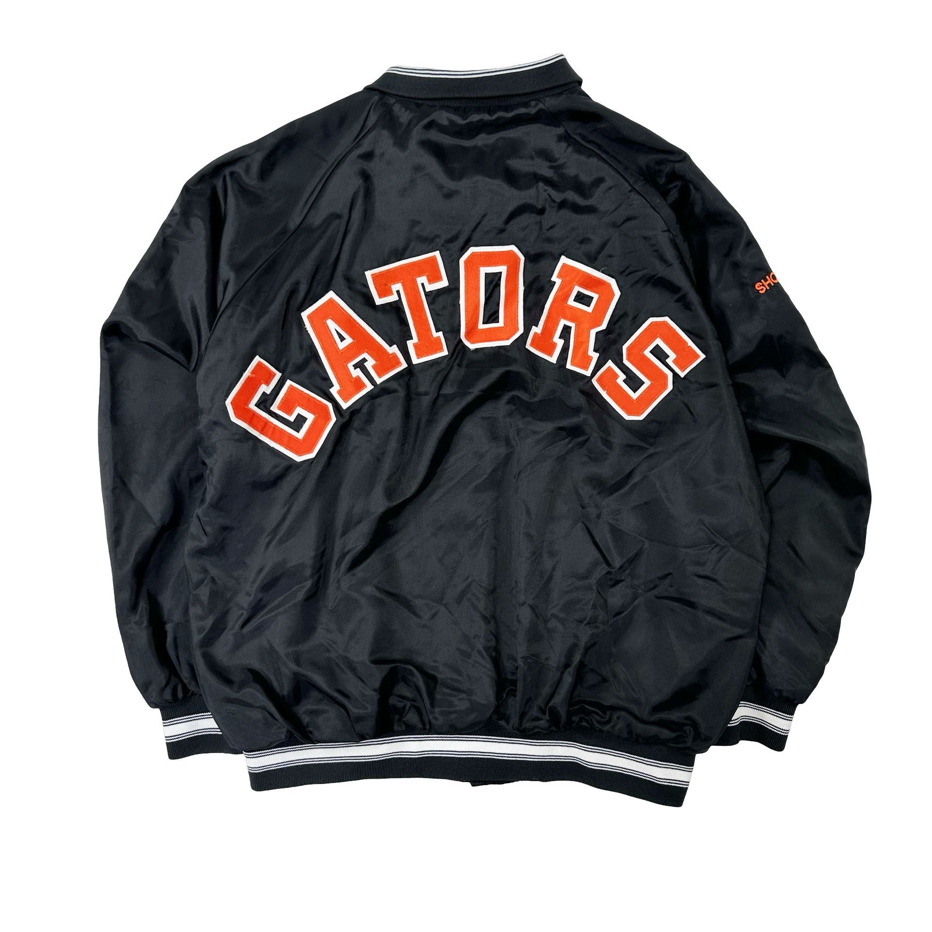 Vintage Vintage 90s Satin Button Up Gators College Windbreaker Size US L / EU 52-54 / 3 - 4 Thumbnail