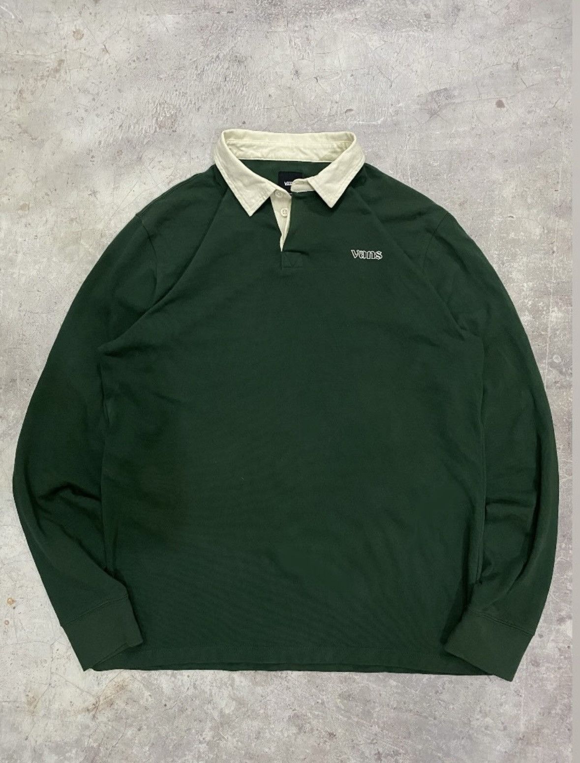 Vans × Vintage Vintage Vans Skateboard brand longsleeve/polo Size US M / EU 48-50 / 2 - 1 Thumbnail